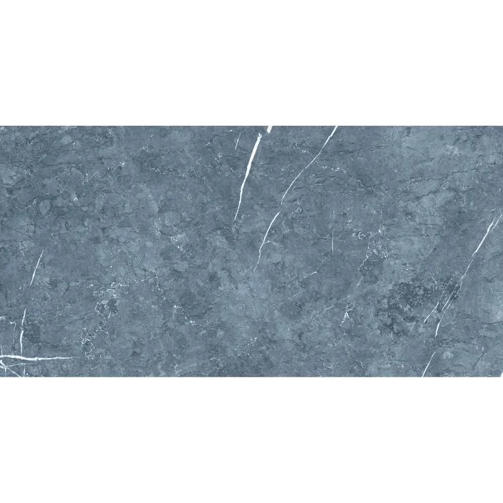 Stylish Grey Vinyl Flooring Vinyl Plank Flooring with Easy Installation, Waterproof, Easy To Clean - Blue Porcelain Model 78B870