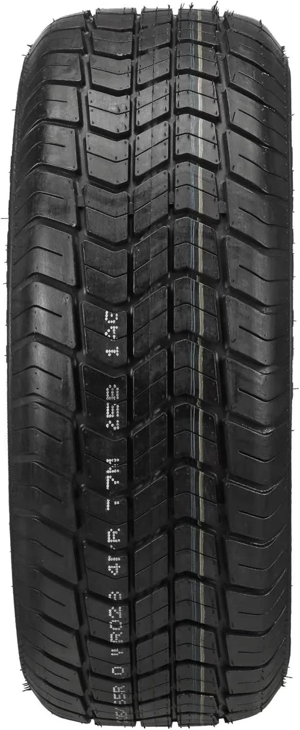 Essential Golf Cart Tire with Fits Club Car & EZ-Go carts, Tires and Wheels Combo - Model 310F7E