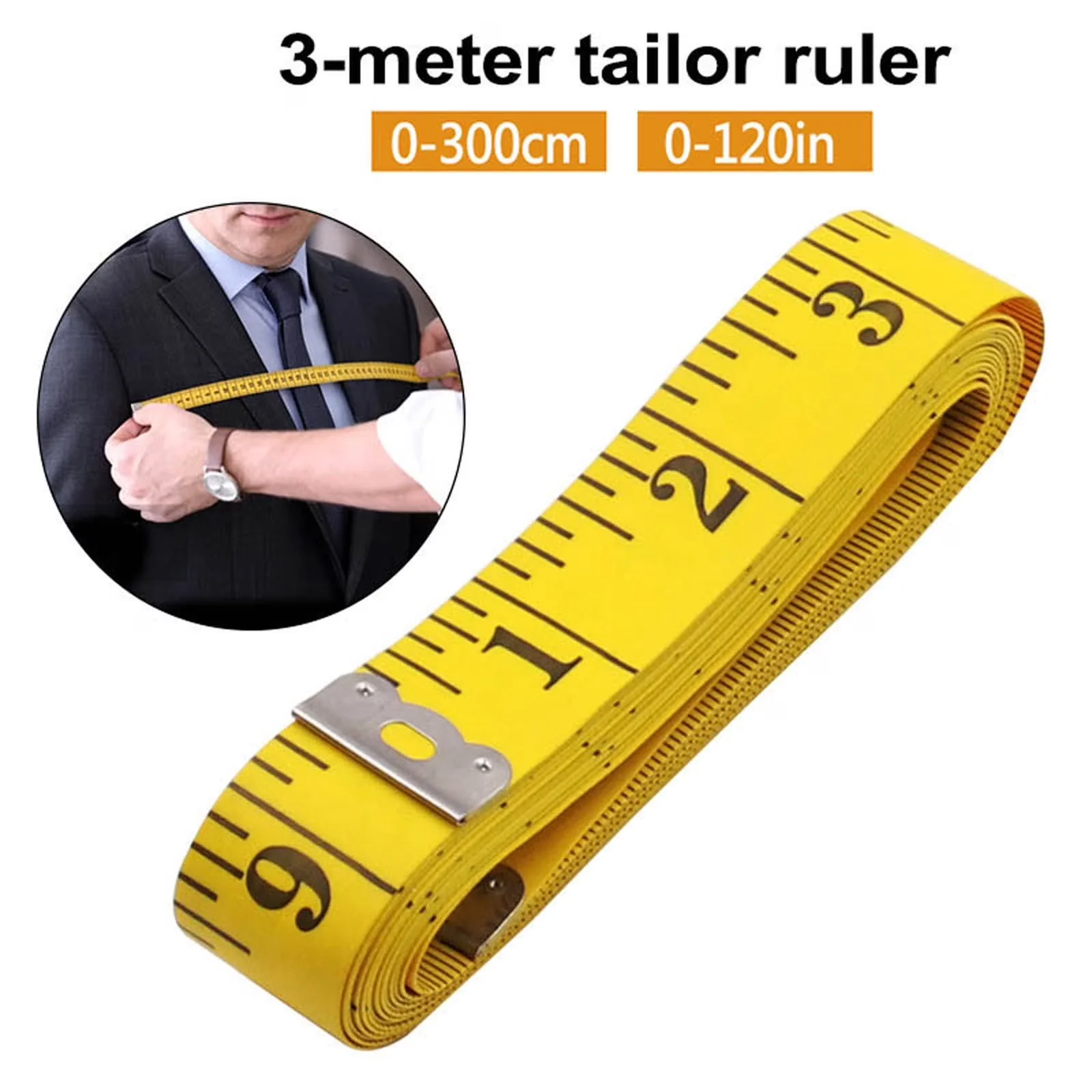 Reliable Measuring Layout with Durable, Accurate Measurement, Easy To Use - Yellow Pvc Model FF5A43