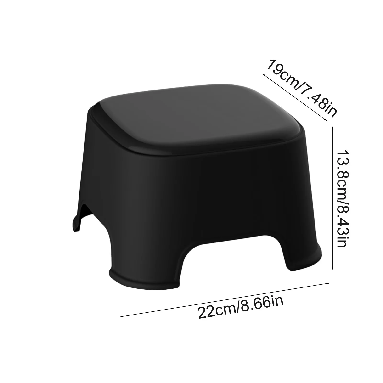 Reliable Ladders And Step Stool with Stackable, Shop Smarter, Live Better – By Room - Black Plastic Model 7F03DF