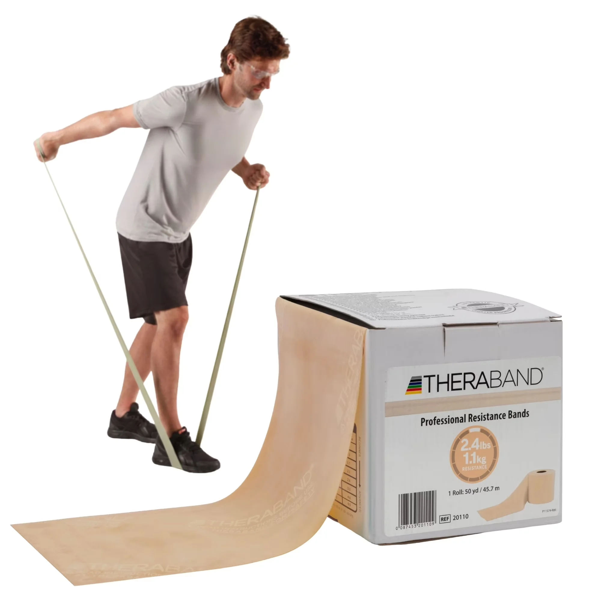 Versatile Home Gym Accessory with Anti-Slip, Extra Light, Tan - Beige Latex Model 88138E