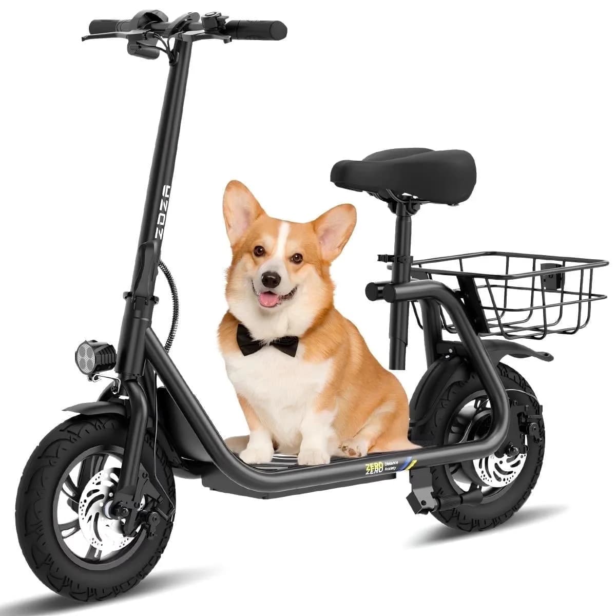 Modern Scooter with 750W, Portable, Foldable - Black Aluminum - Long-Lasting Performance Model 80531B