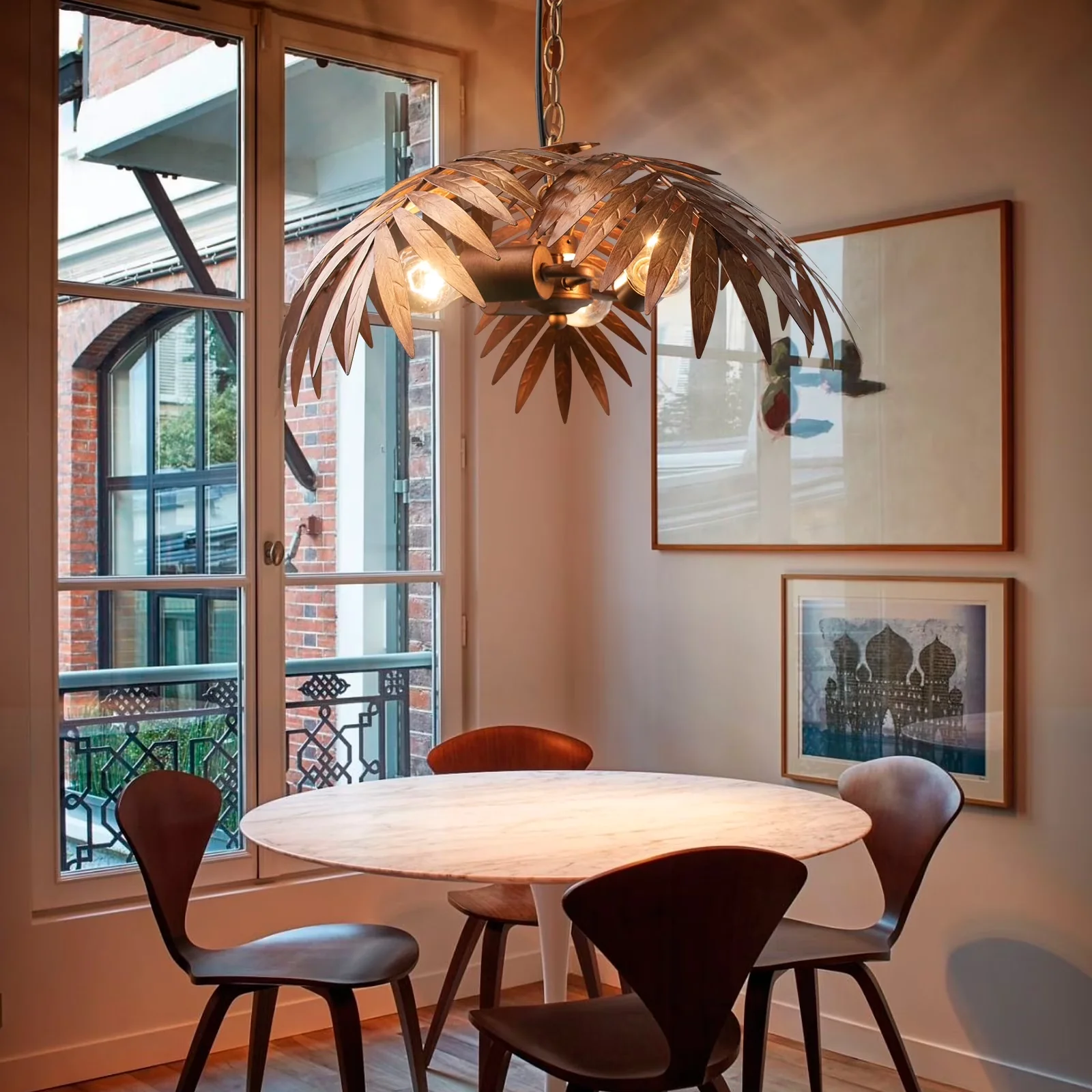 Quality Ceiling Lights Fixture with LED, Energy Efficient, Industrial - Metal Model 114779