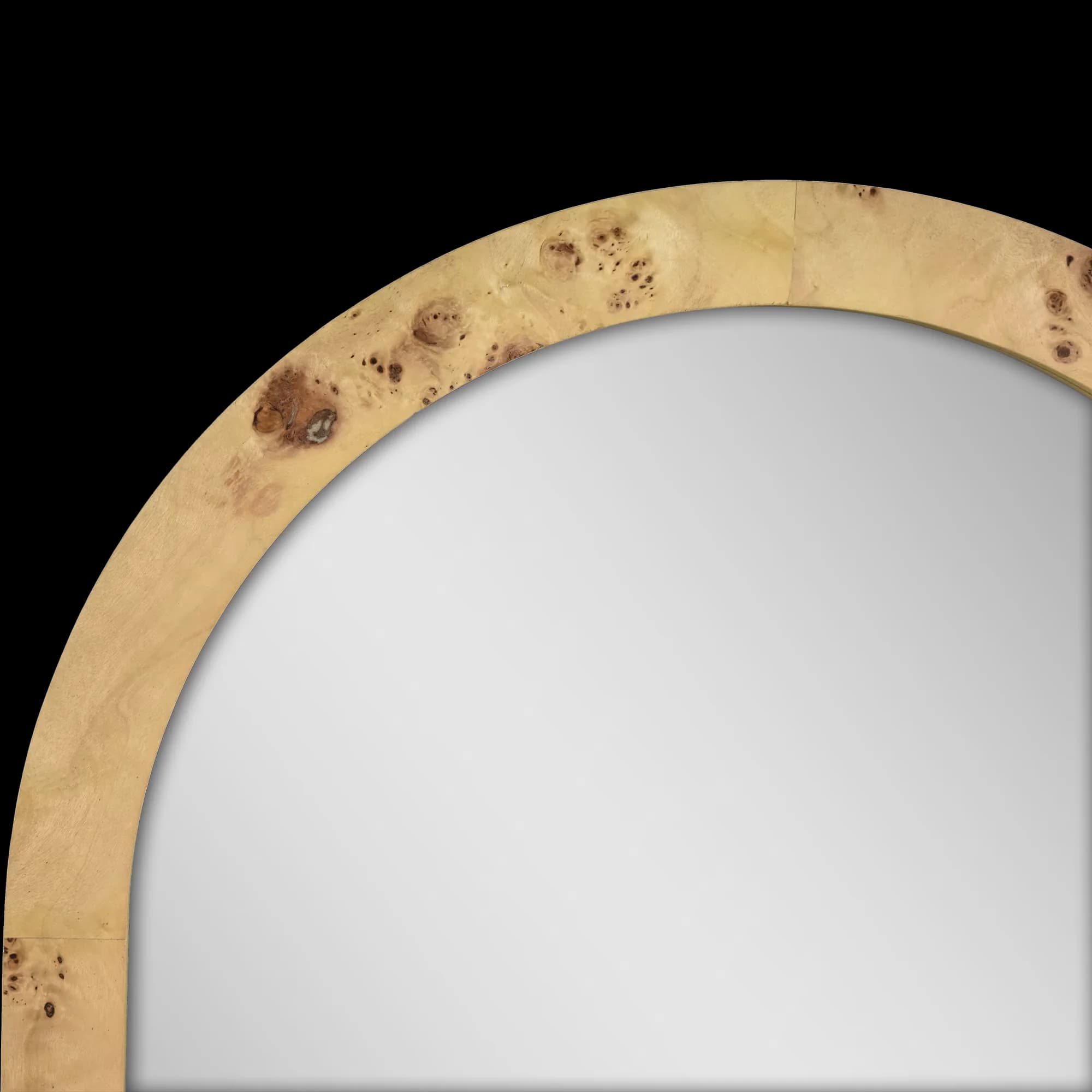 Bathroom Renovation Quality with Farmhouse, 22" Burlwood Vanity Mirror - Brown, Beige for Bedroom Model 777134