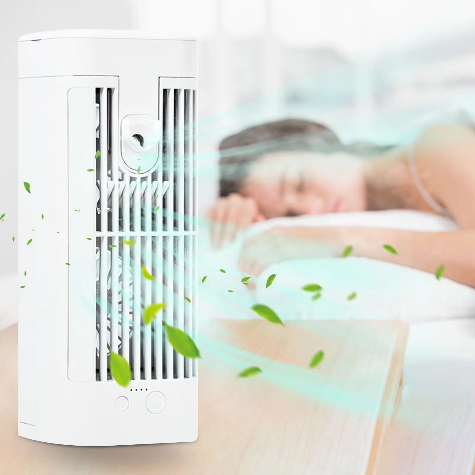 Air Conditioner Compact with 8000 BTU, Energy Efficient, 8000 BTU 250 sq. Room Portable - Model 634BA0