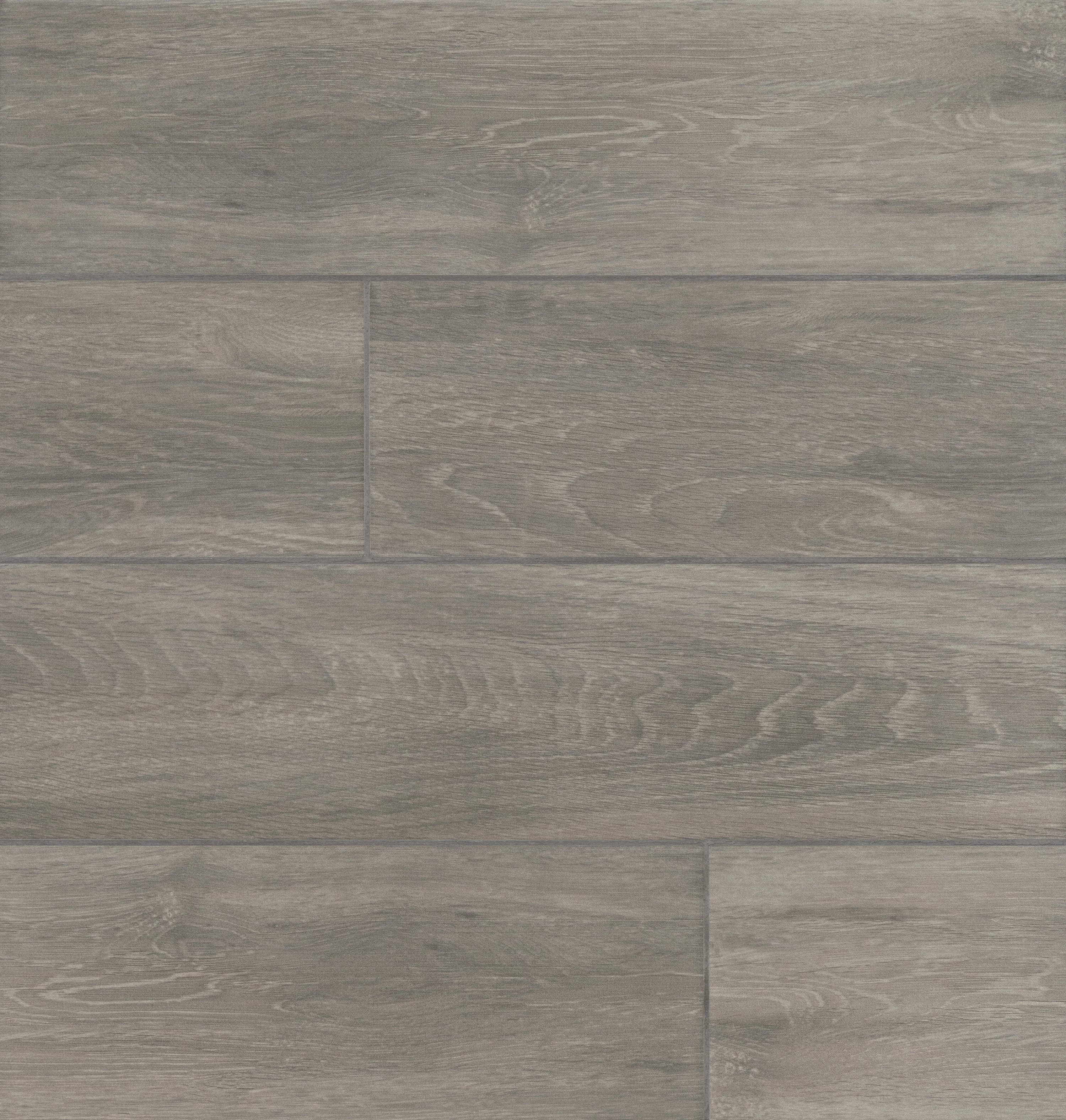 Stylish Grey Vinyl Flooring Vinyl Plank Flooring with Easy Installation, Stain Resistant, Water-Resistant - Ceramic Clear Model DBB0CC