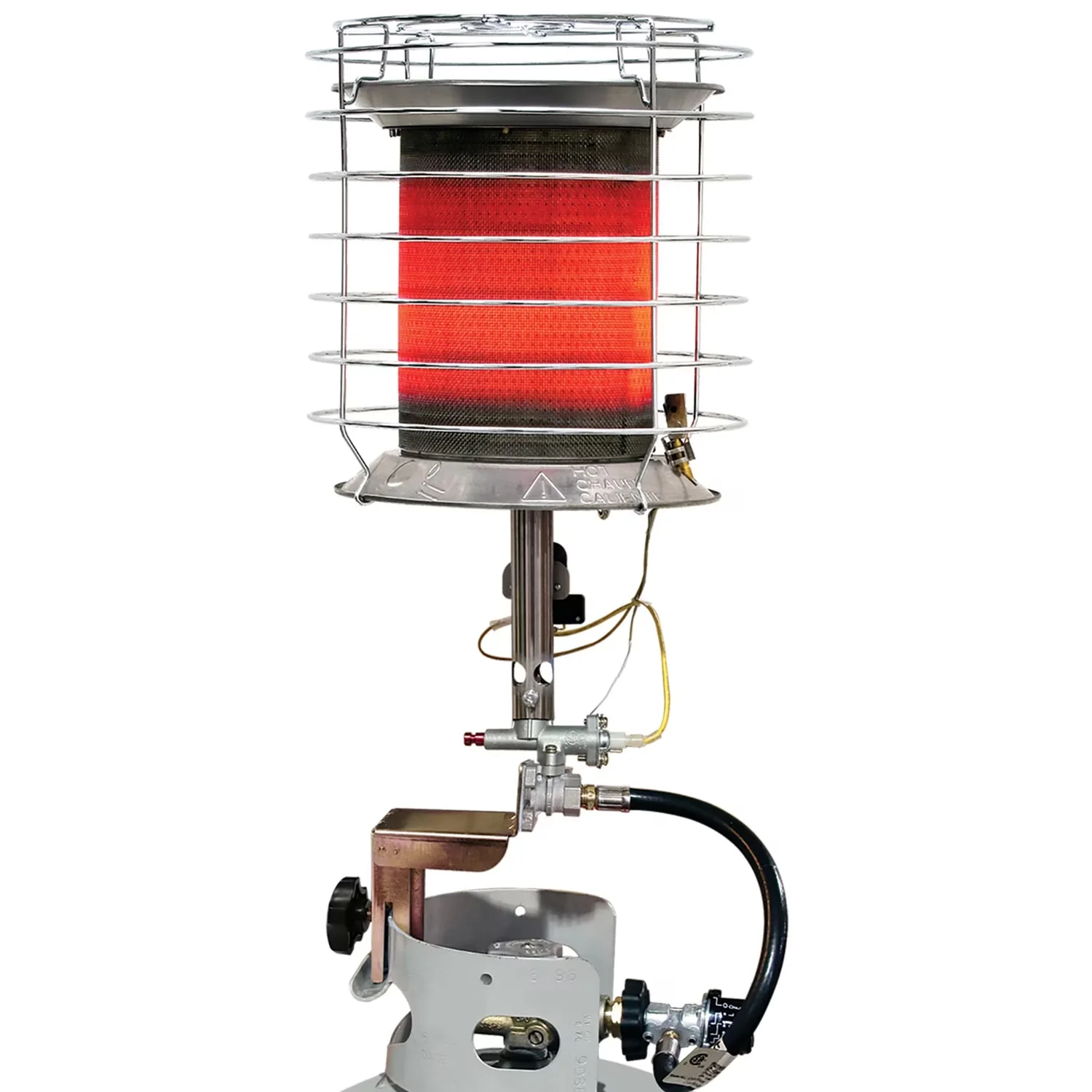 Portable And Electric Space Heater Reliable with 40000 BTU, Portable - Yellow Model 02C2E1