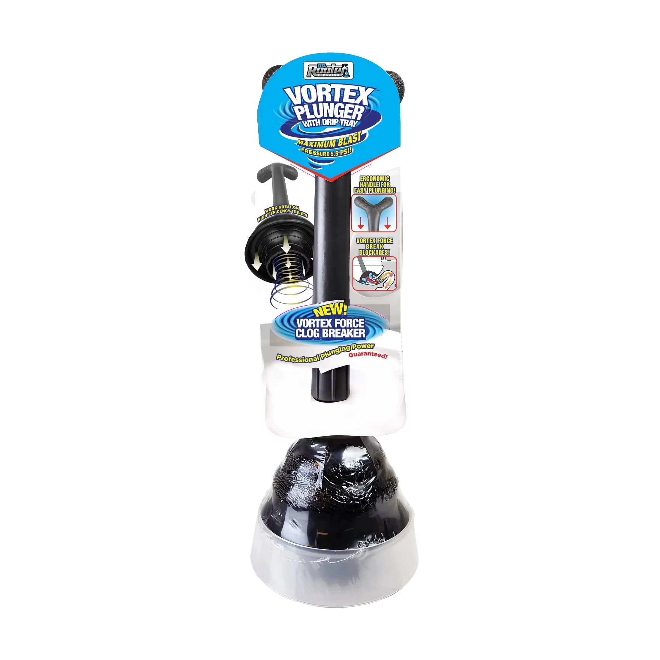 Innovative Plumbing with Durable, Handheld, Lightweight - 7" x 7" x 21" Model E7149A