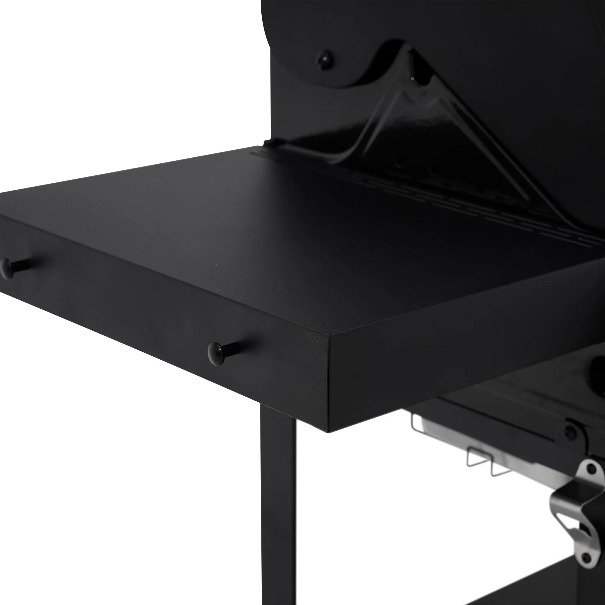 Gas Grill Versatile with 38000 BTU, Grease Pan - Stainless Steel, Black Matte Powder Coating, Stainless Steel 201, Stainless Steel... Model 7889F0
