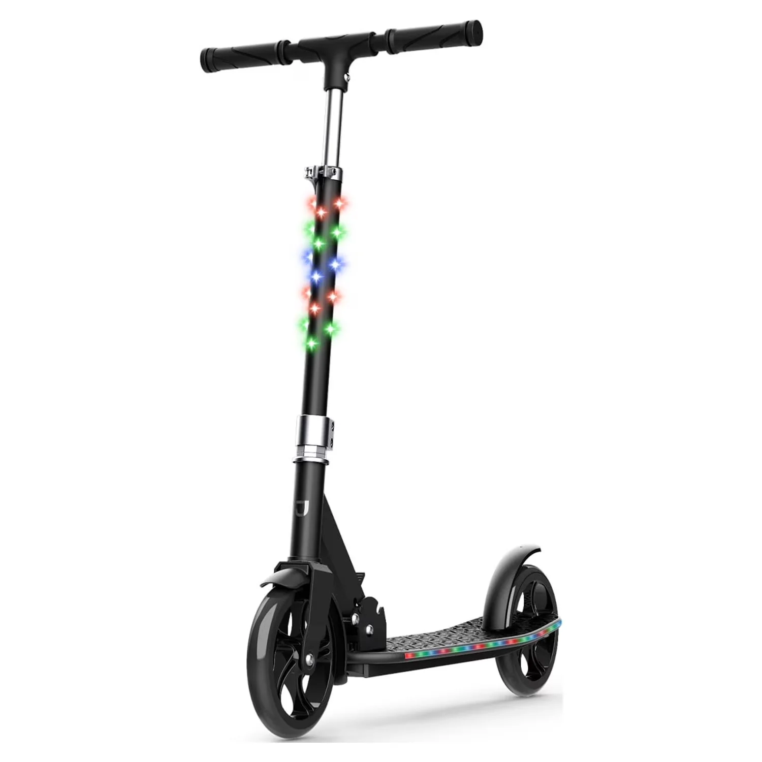 Classic Scooter with Foldable, Age: Children, 8+, Jupiter Jumbo 2-Wheel Kick - Plastic Black Model D43420