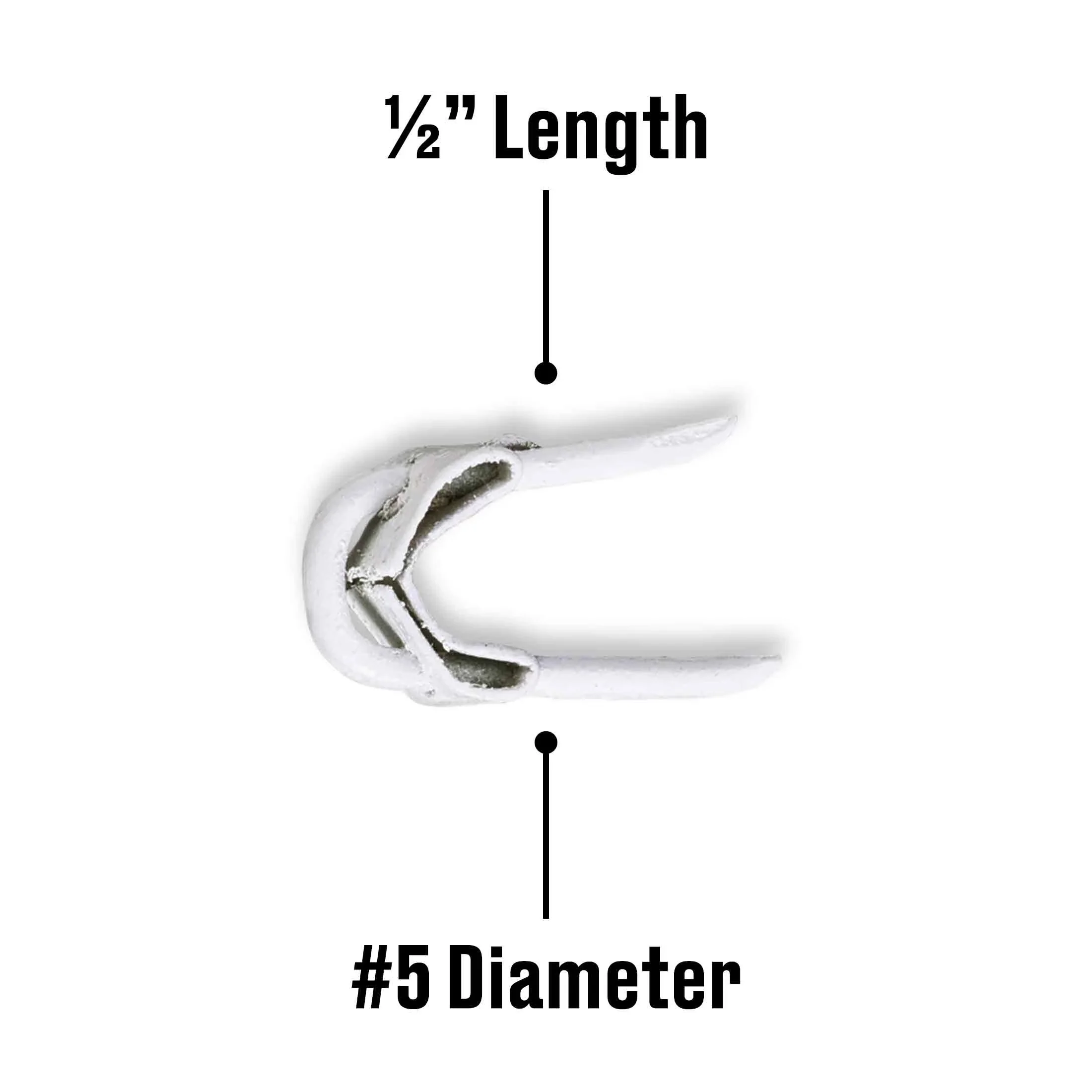 Innovative Fastener with Easy Installation, #5 x 1/2", 25 pack - Insulated 0.81x4.75x0.06 Model 663421