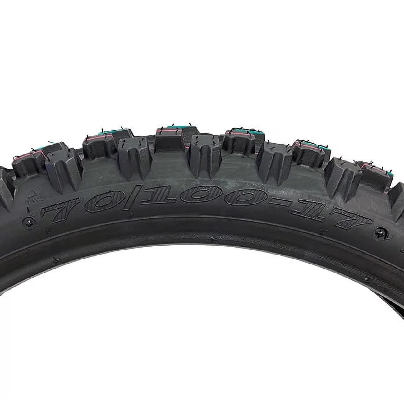 Quality Motorcycle Tire with All-Weather, DR-Z125, RM85 - Black 100-17 Model C52922