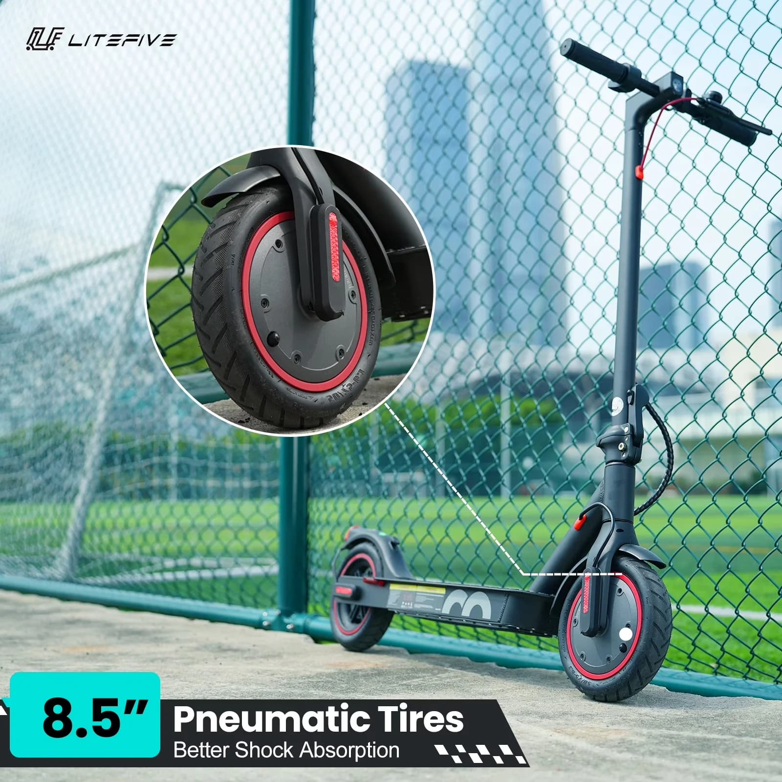 Professional Scooter with 350W, App Compatibility, Portable - Alloy LF3 Model A6D88C