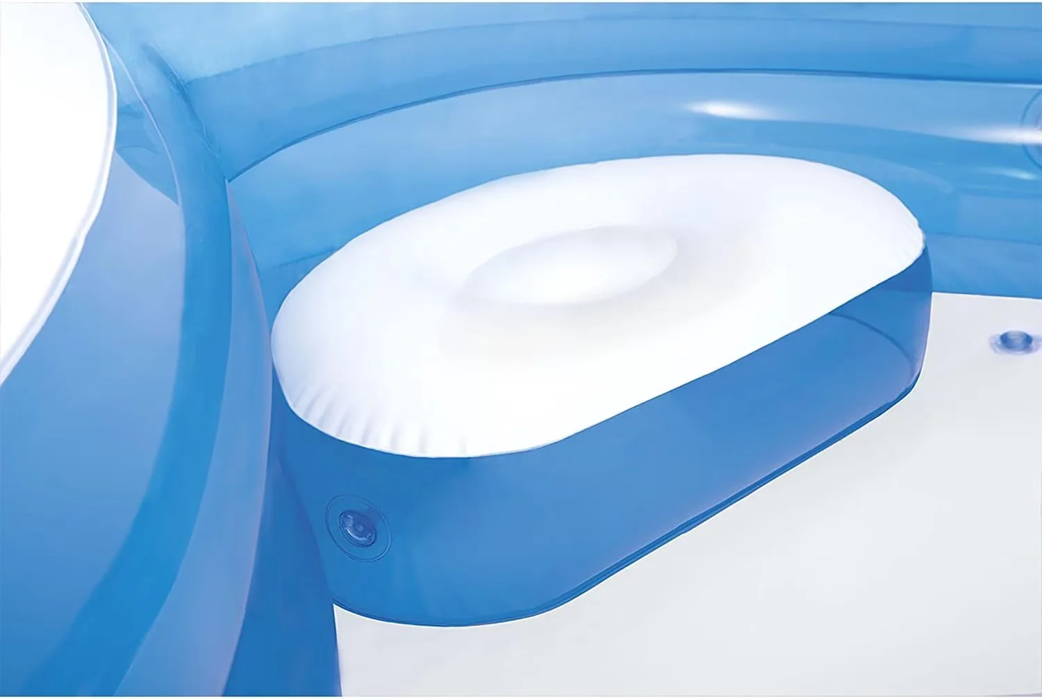 Classic Inflatable Pool with 4 Built-in Seats, Age grade: 3+ years for Party - Model 80B21F