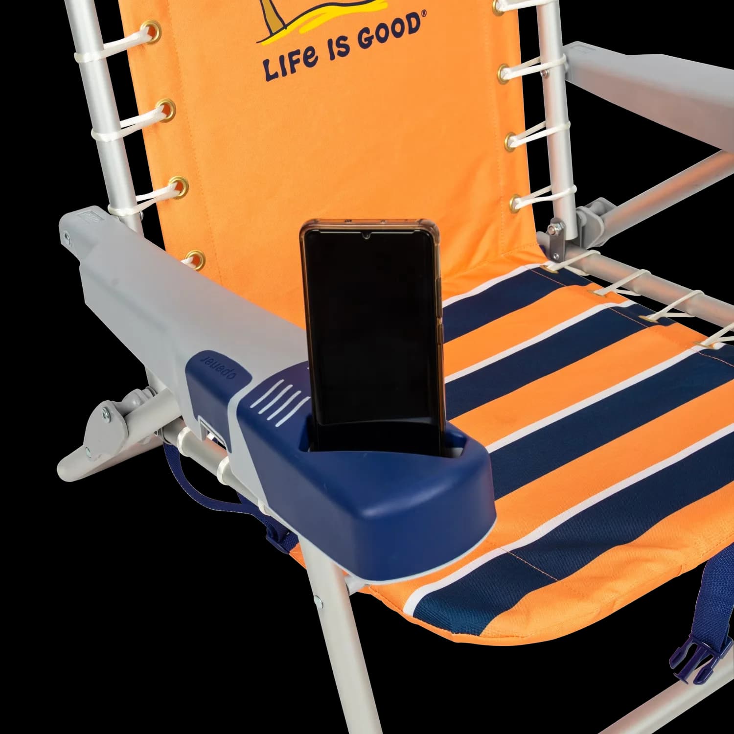 Beach Chair Classic with Canyon Orange - Orange Position for Home and Office Model 4C04BD