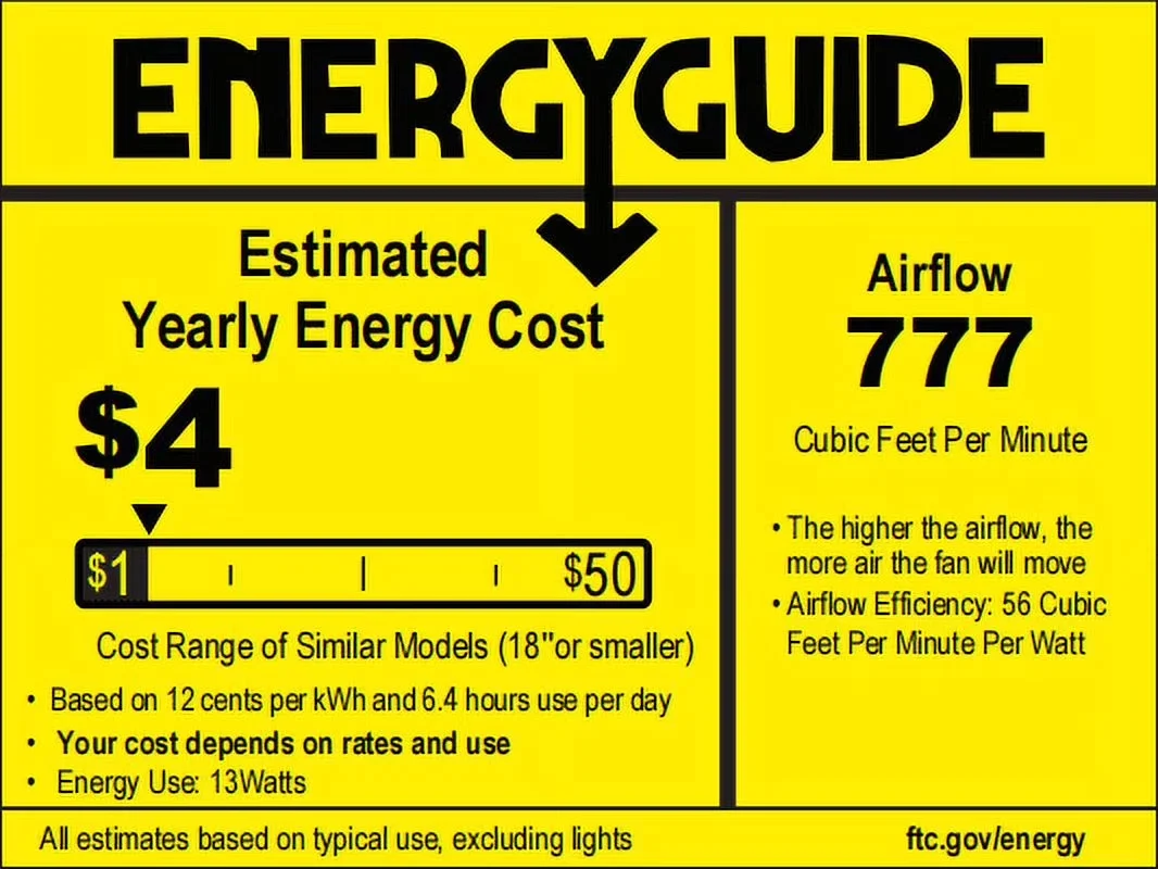 Stylish Ceiling Fan with Remote Controlled, Modern - Yellow for Living Room, Bedroom Model 8E908F