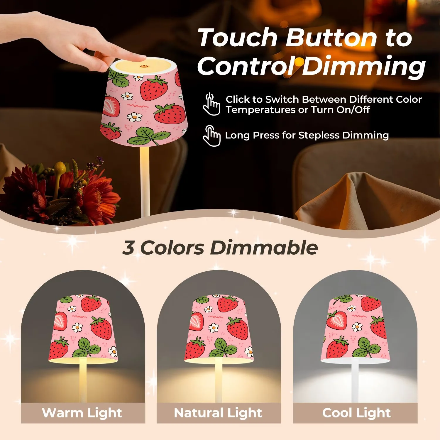Compact Lamp Set with LED, Art Deco - Metal Multicolor for Living Room Model 78507A