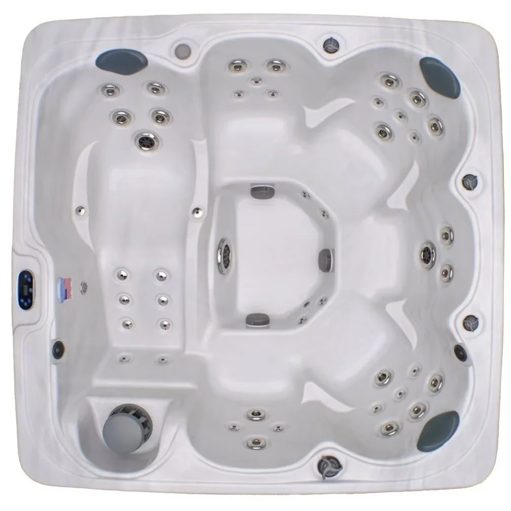 Professional Hot Tub with 6-person 71-jet Spa, Six-person capacity - White Model EC3484
