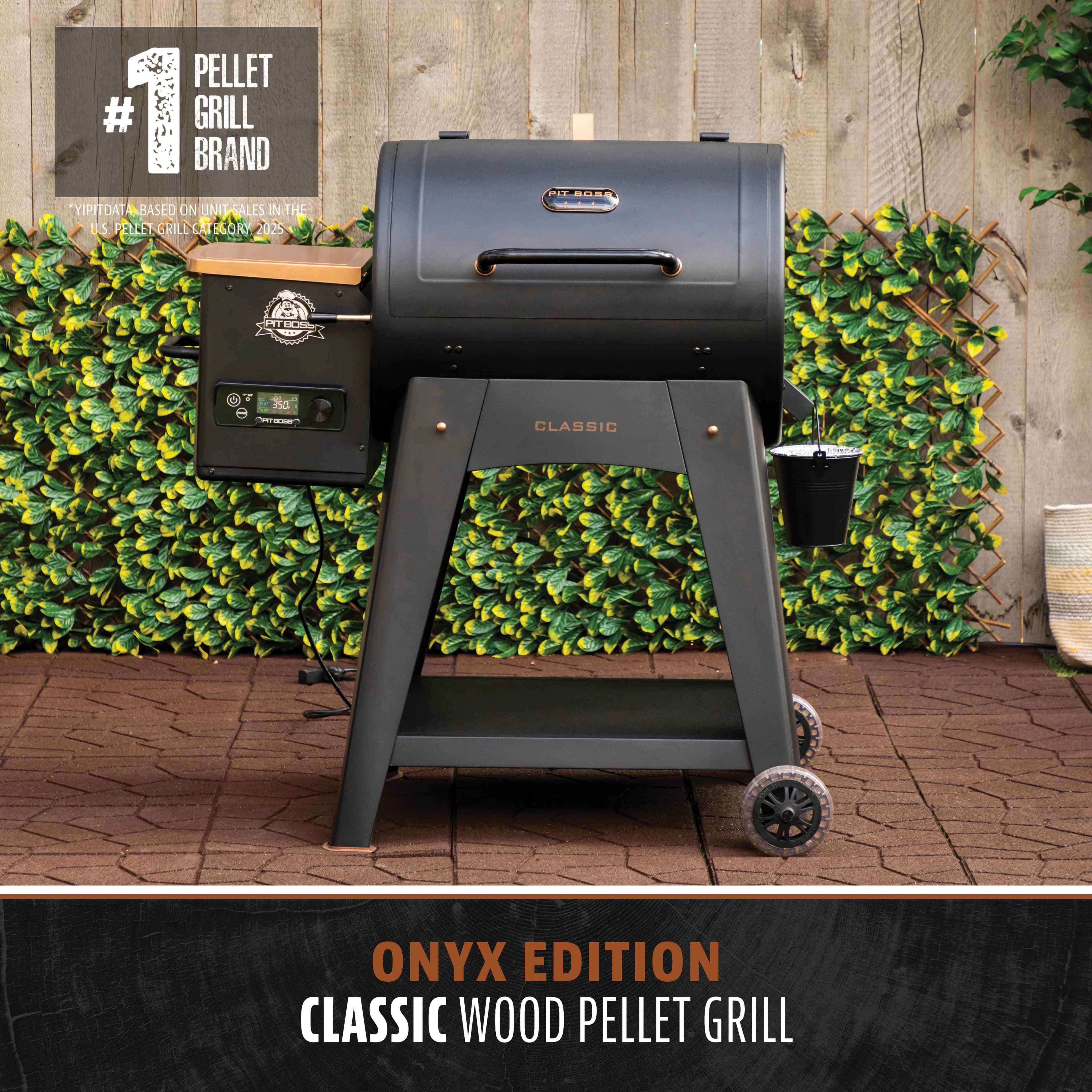 Reliable Smoker with Grease Pan, Warming Rack, Digital Temperature Control - Heavy Duty Steel Black Model CADF7E