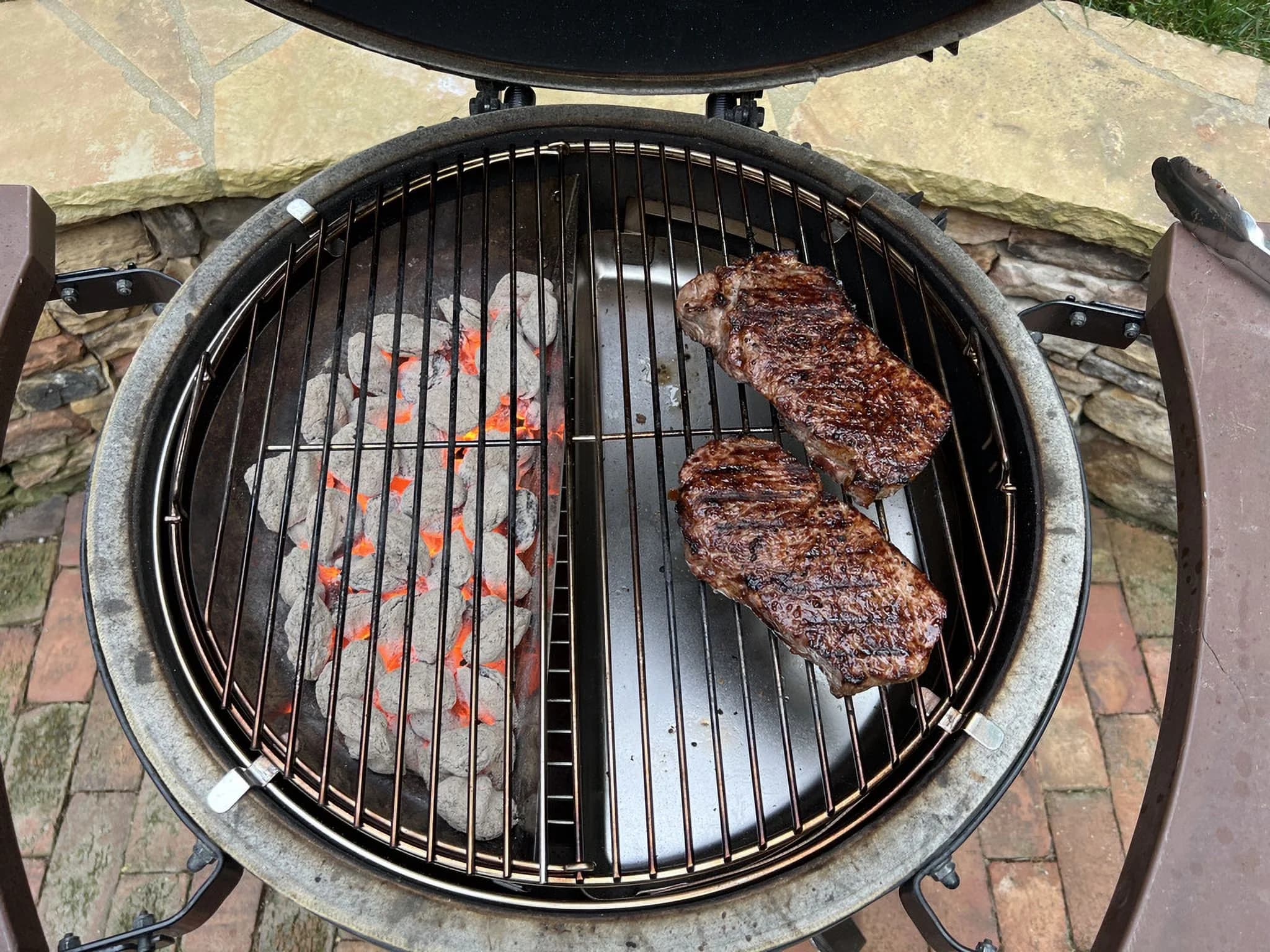 Efficient Smoker with Non-Stick - Stainless Steel Grills - Residential Grade Model 50F8ED