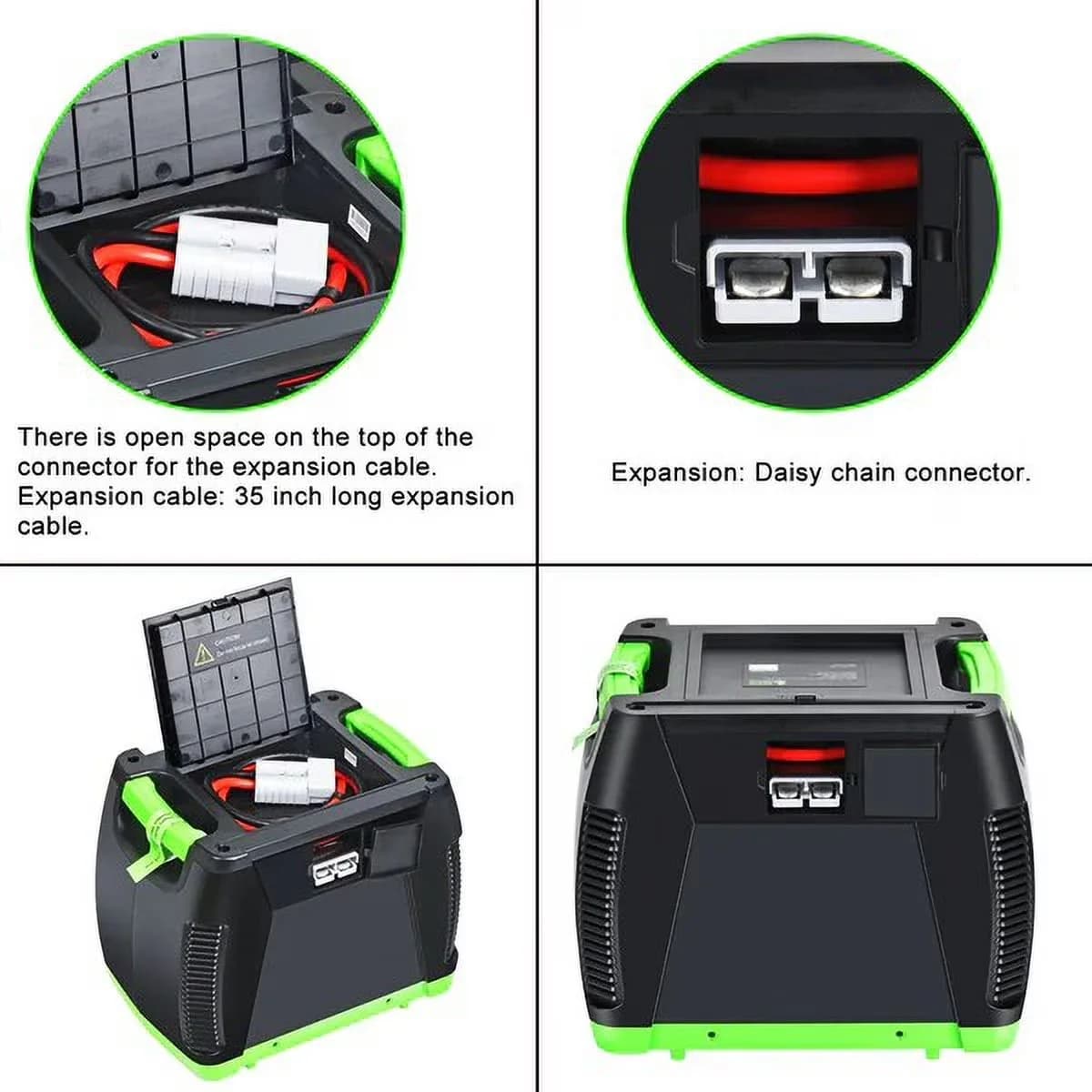 Classic Generator with 12-volt DC outlet, Black - Black Nature - Commercial Quality Model 6F5532