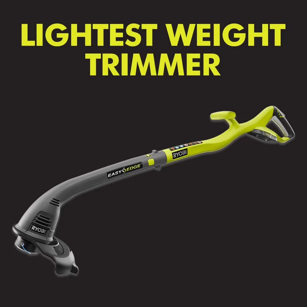 String Trimmer Innovative with Battery, 18V, Shaft rotates for easy edging - Model 82F607
