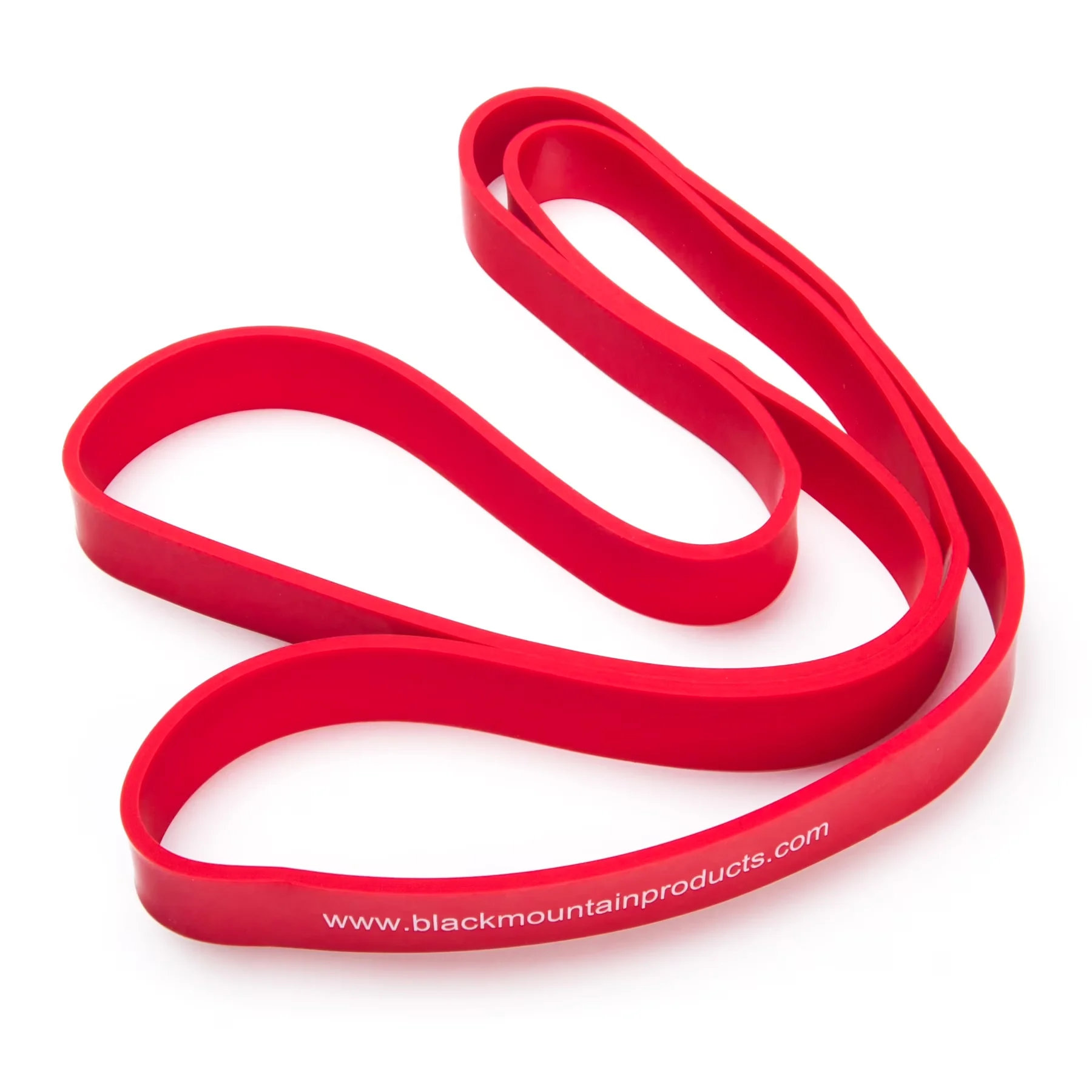 Home Gym Accessory Quality with Strength Loop Resistance Band, 1" Loop band in red - Rubber Red Model 37B55F