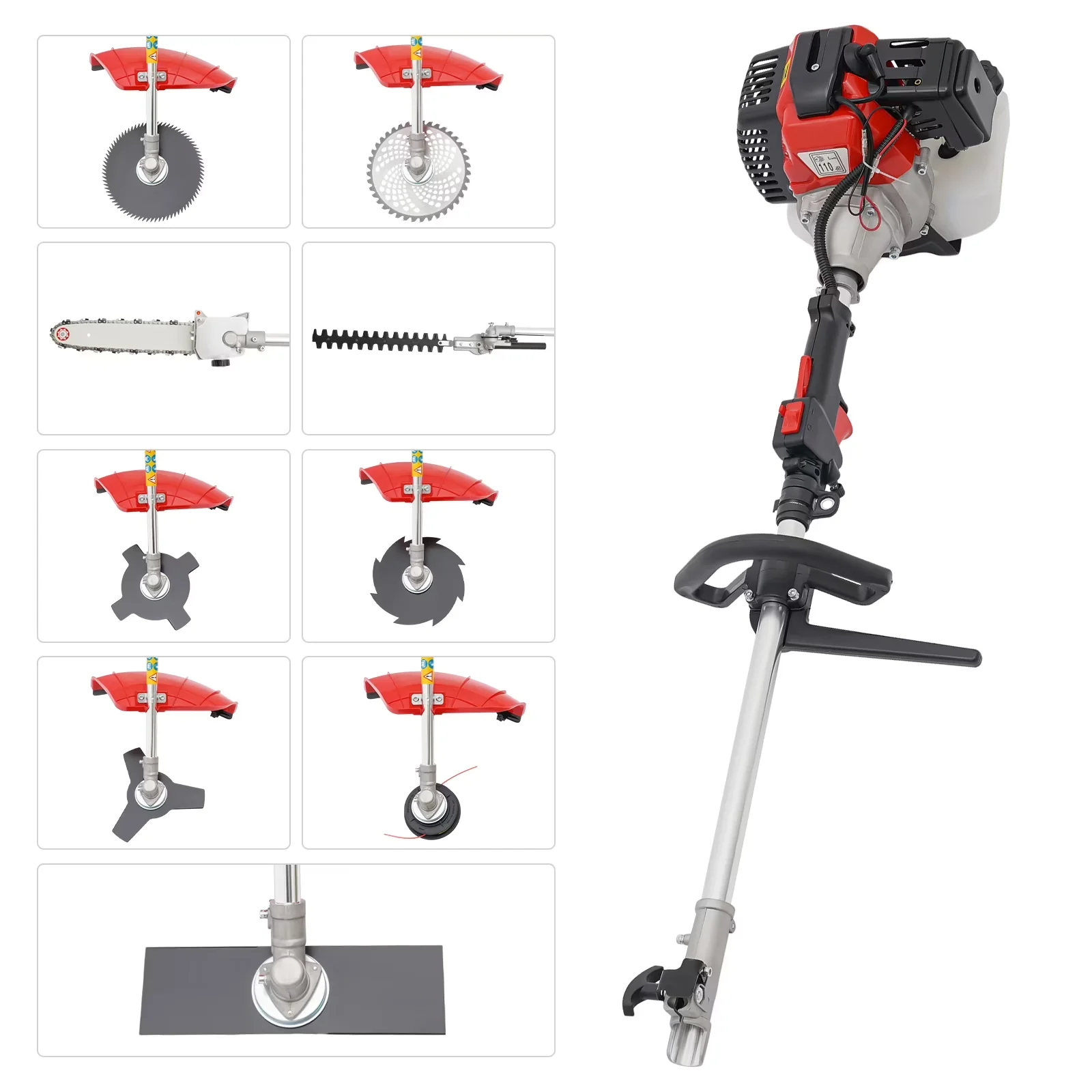 Efficient String Trimmer - Red Straight - Contemporary Style Model 663A4E