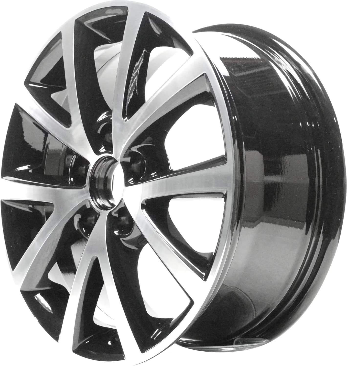 Durable Wheels And Rim - Black Aluminum 2010-2016 - Rustic Charm Model 53EAFB