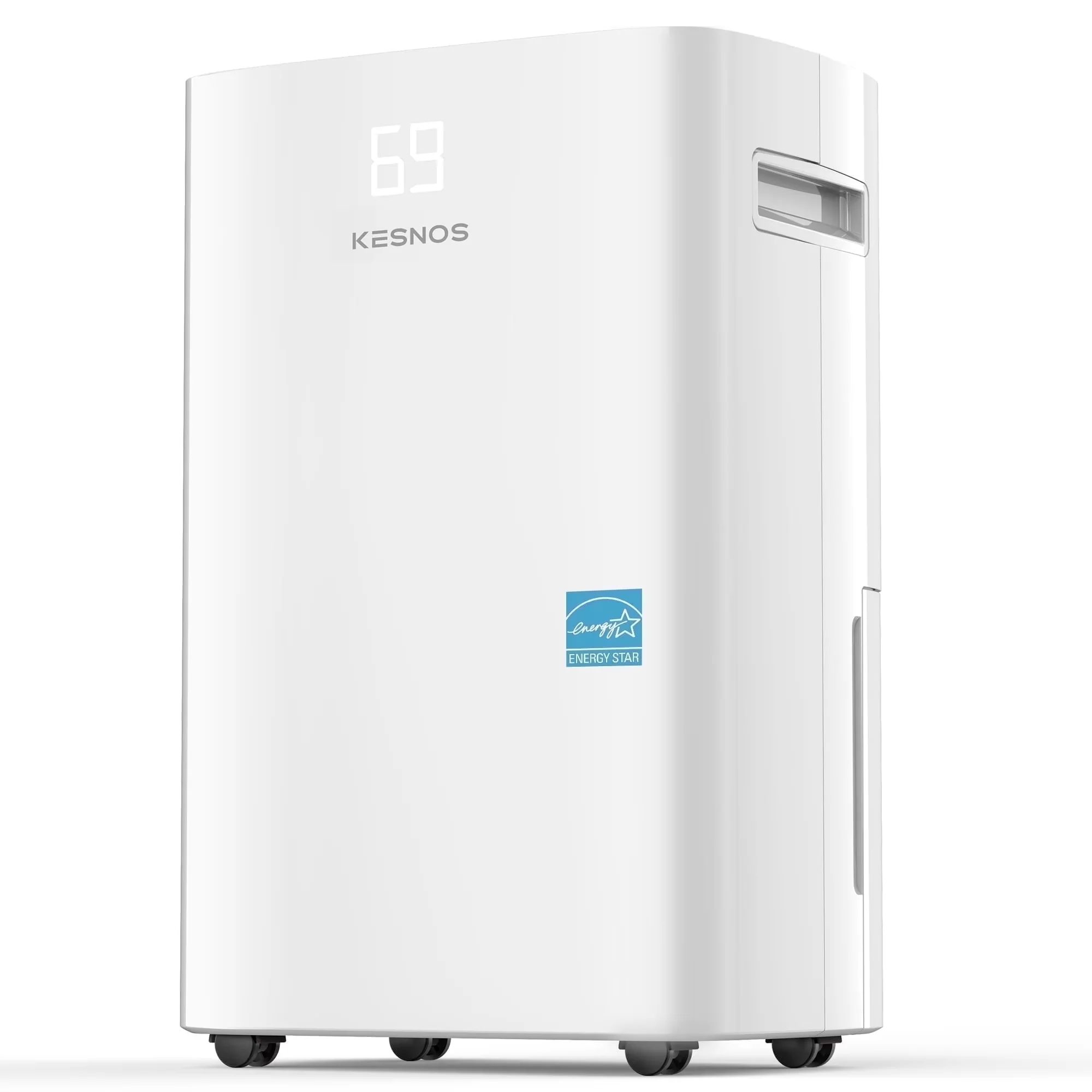 Innovative Dehumidifier with Automatic Shut-Off, Bucket Full Indicator - White for Home, Large Model 002992