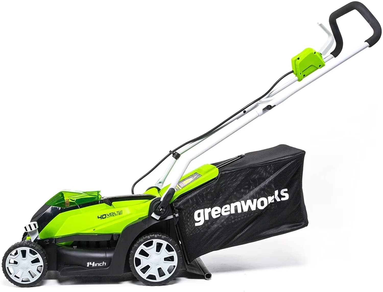 Efficient Push Mower with Battery, 40V, Single Lever Height Adjustment - Model FFBB15