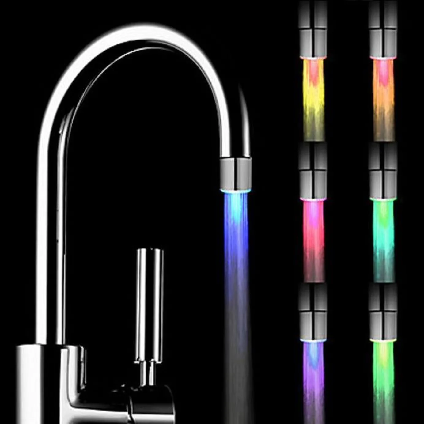 Modern Kitchen Renovation with LED, Easy To Install - Abs Silver Water Model 899D1D