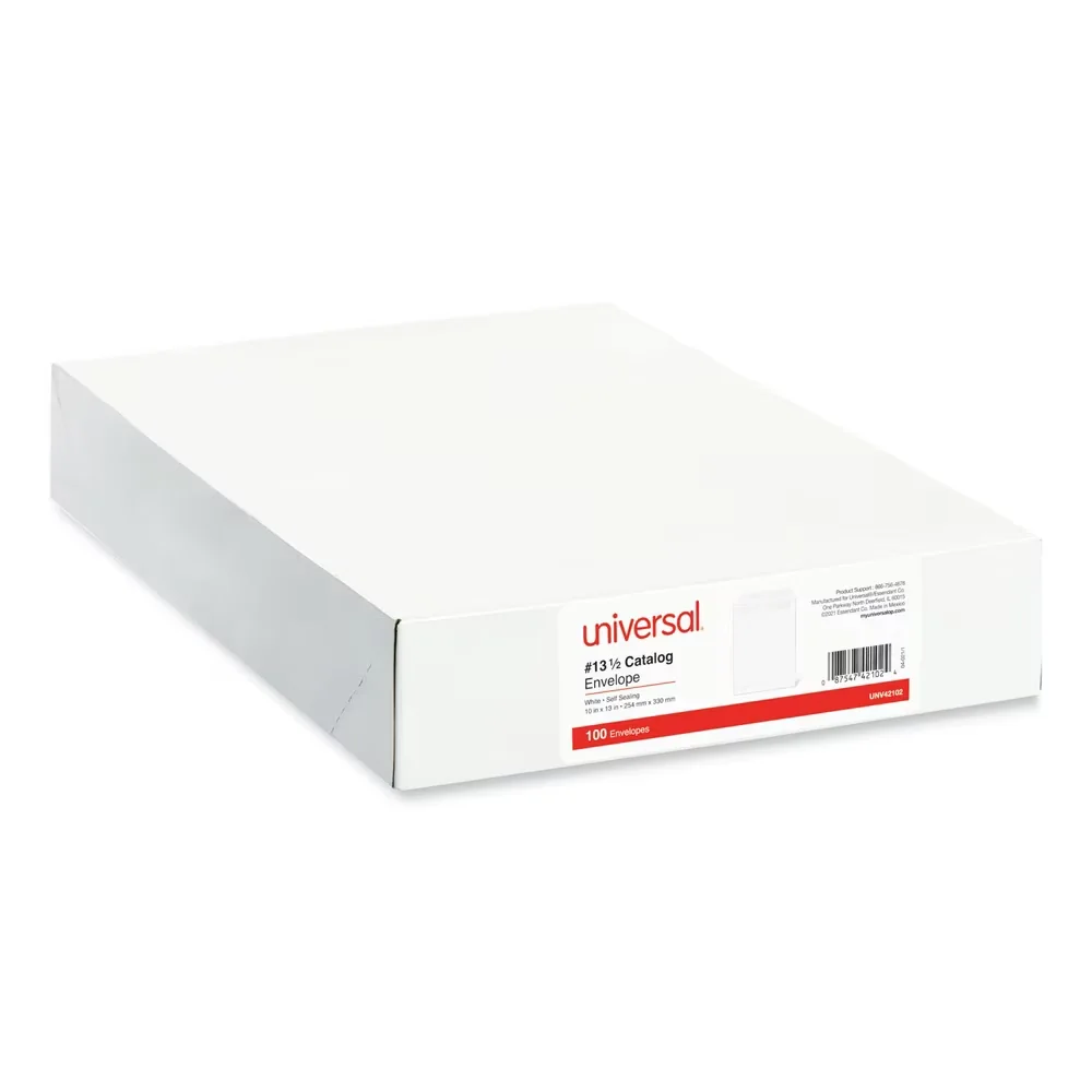 Stylish Moving with White (100/Box), Just fold down the flap, press and mail, Self-adhesive closure - White Model 00C693