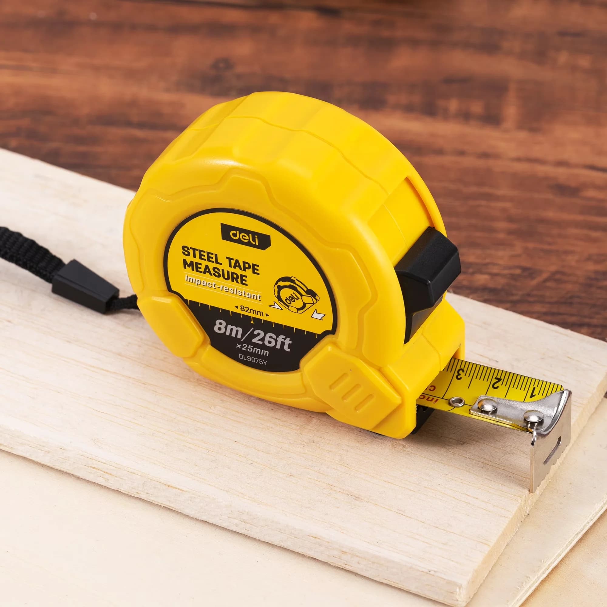 Quality Measuring Layout with Ergonomic Design, Retractable - Abs Yellow Model FF9B44