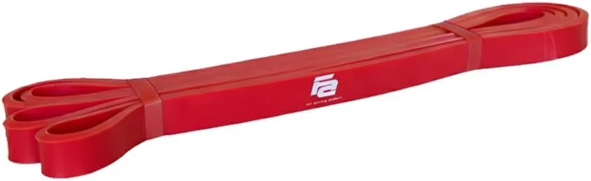 Home Gym Accessory Modern with Resistance Workout Exercise Bands - Rubber Red for Home, Indoor Model E2E791