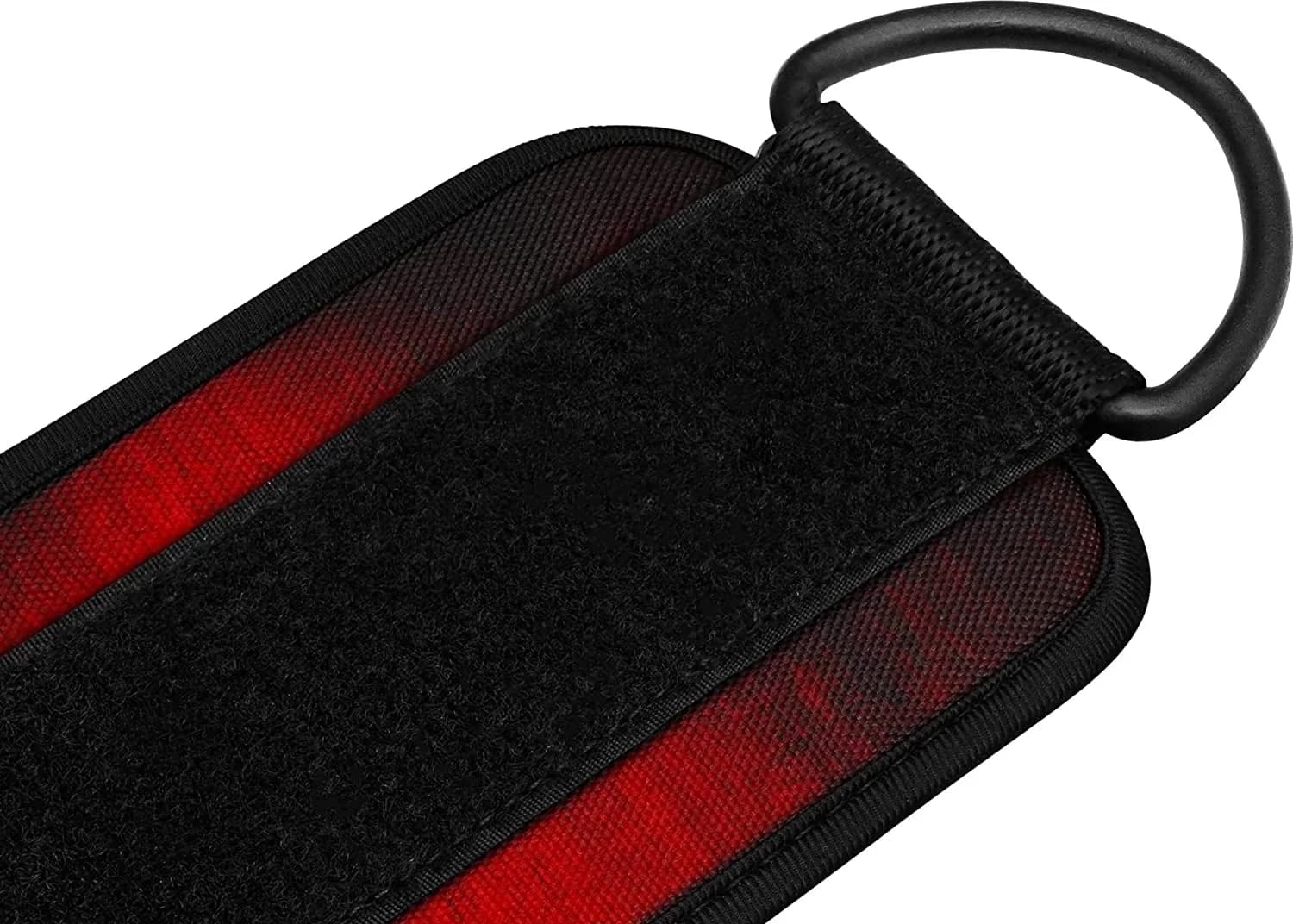 Home Gym Accessory Efficient with Heavy Duty, Ankle Straps - Red Neoprene Model 82C19E