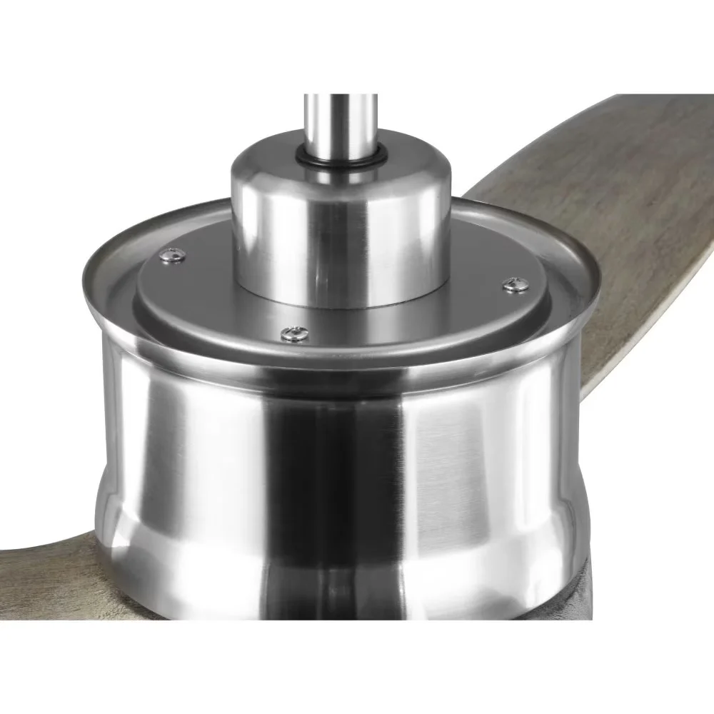 Ceiling Fan Stylish with LED, Modern, Remote Controlled - Brown Polyresin Model 44DC7E