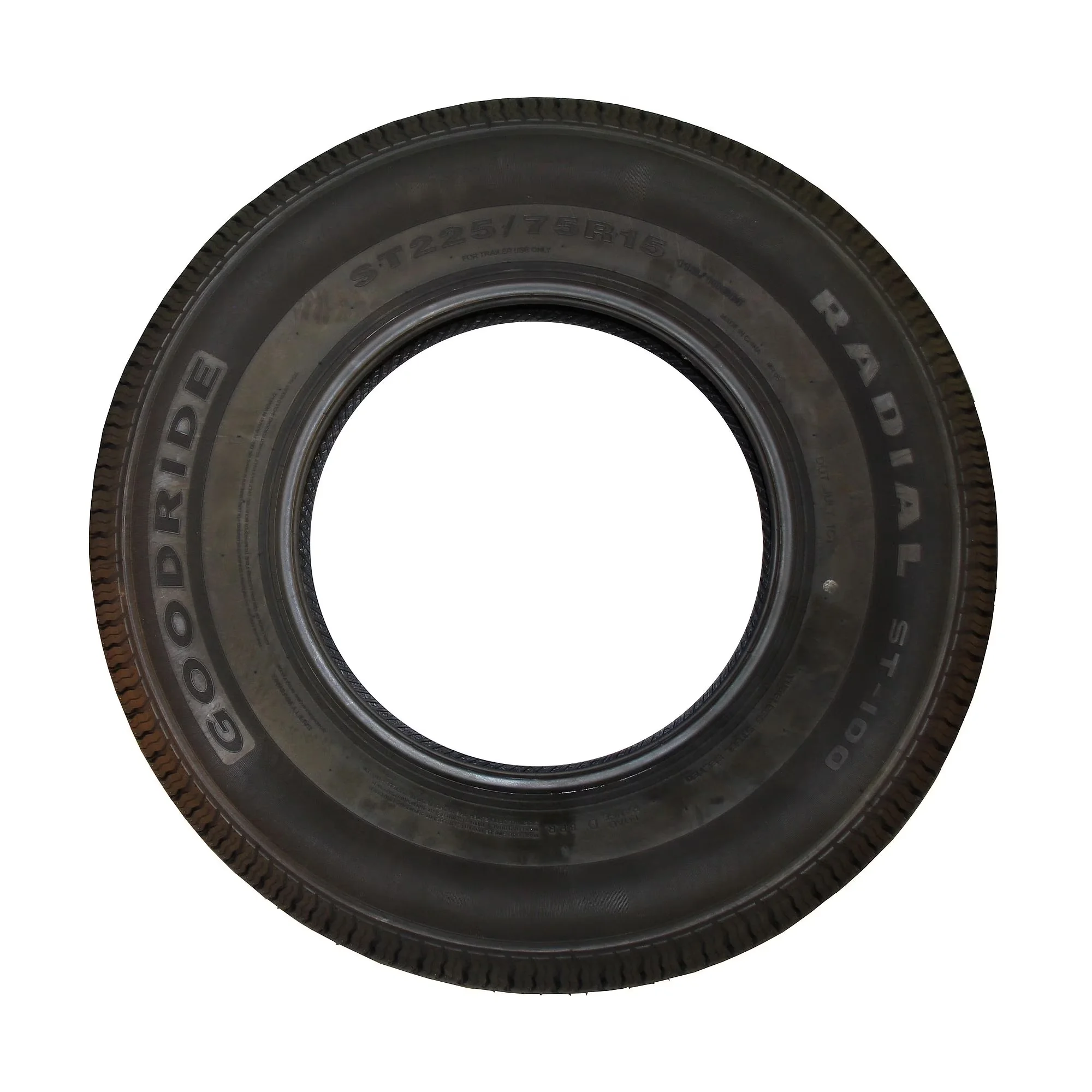 Sleek Trailer Tire with Fits Multiple Makes And Models, Designed for use on trailers - Model 97AD36