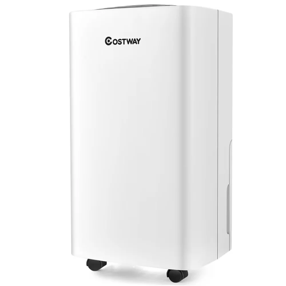 Dehumidifier Classic with Recommend room size:up to 1500 sq.ft, Mode:Auto/dry/sleeping mode - White for Large Model 7F06A1