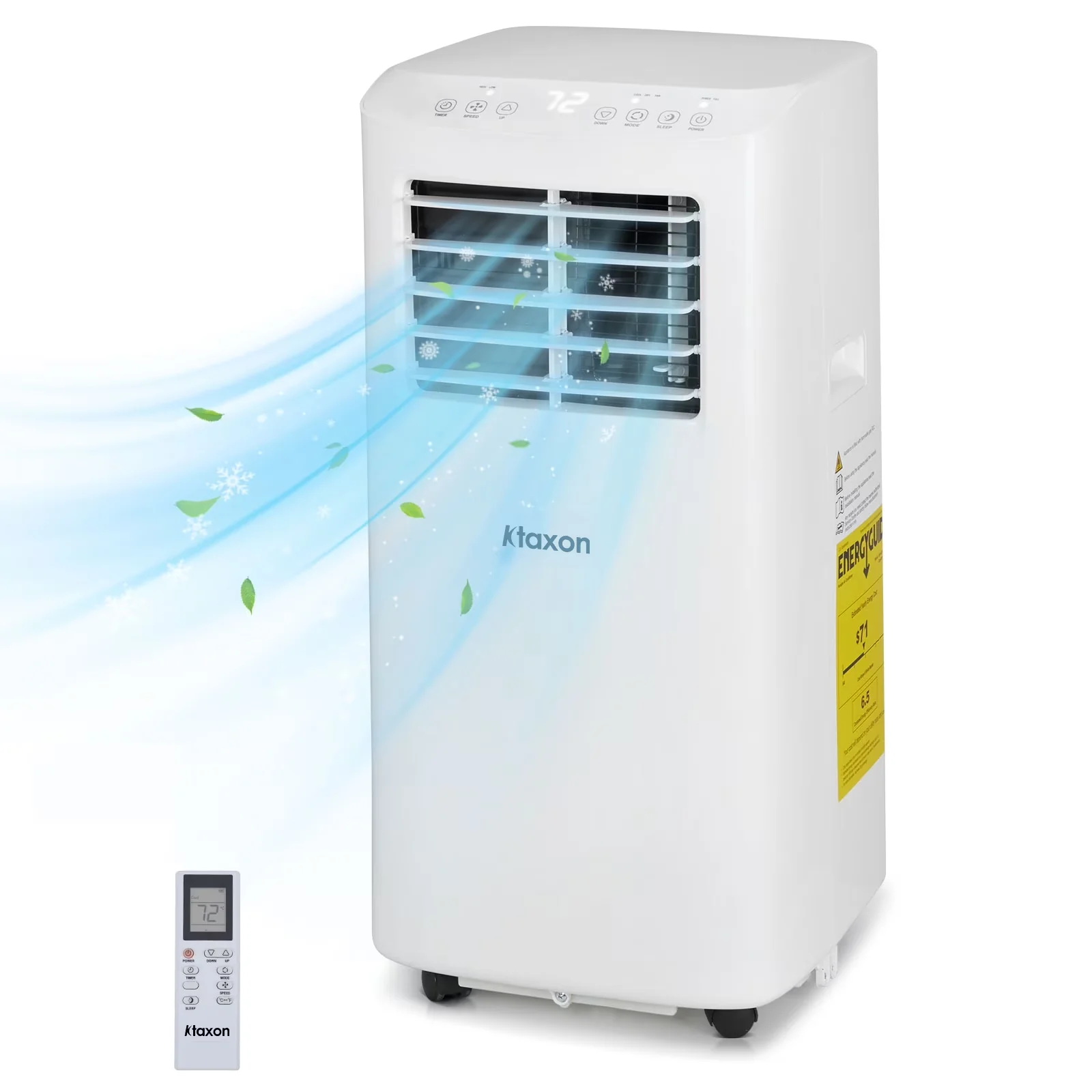 Sleek Air Conditioner with 5100 BTU, Self-Diagnostic Technology, Timer - Model 536C68