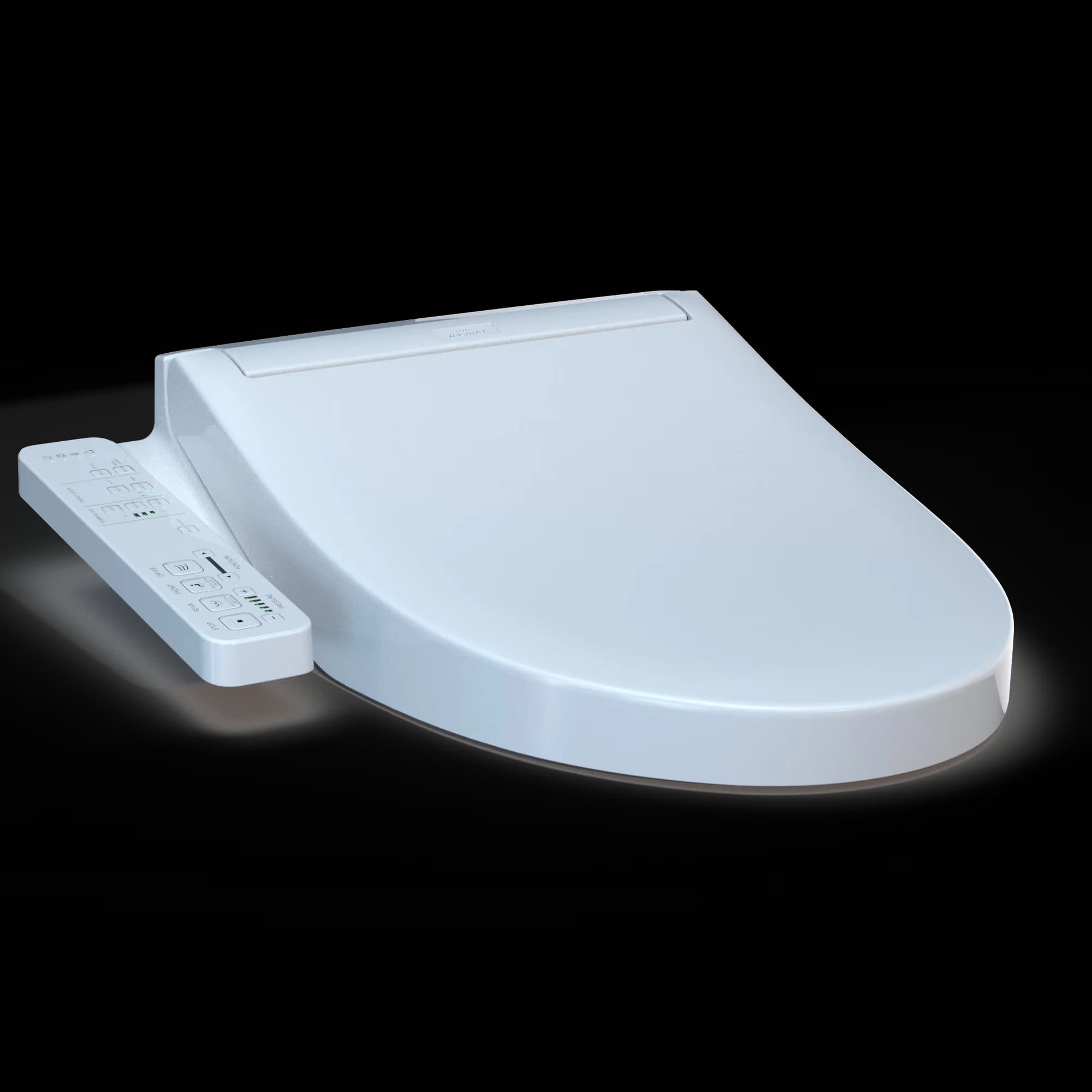 Versatile Toilet Seats And Lid with Cotton White, Elongated - Plastic White Model 95063E