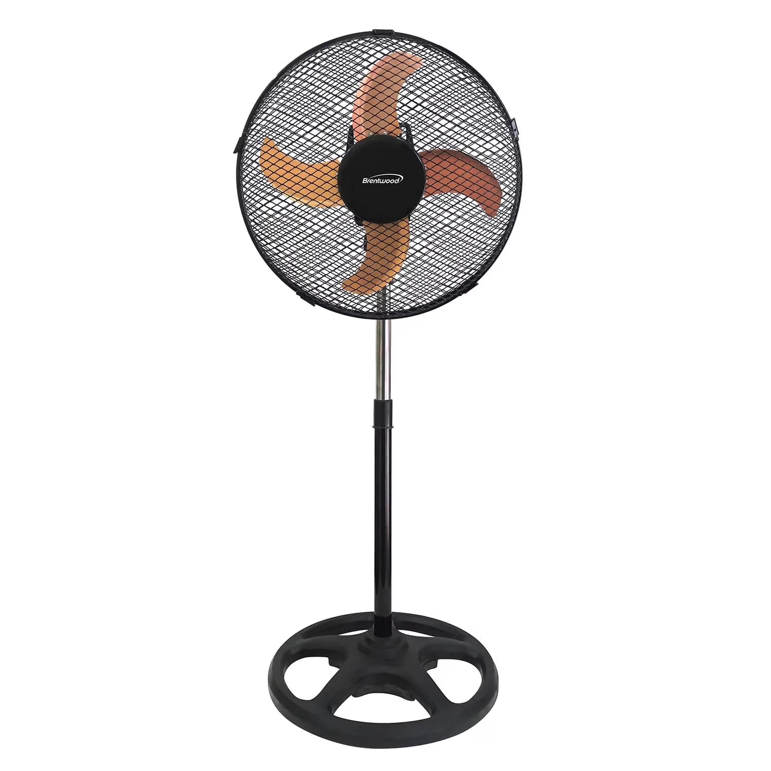 Compact Fans In Cooling with Adjustable Height, Oscillating - Black Metal Model 4F1407