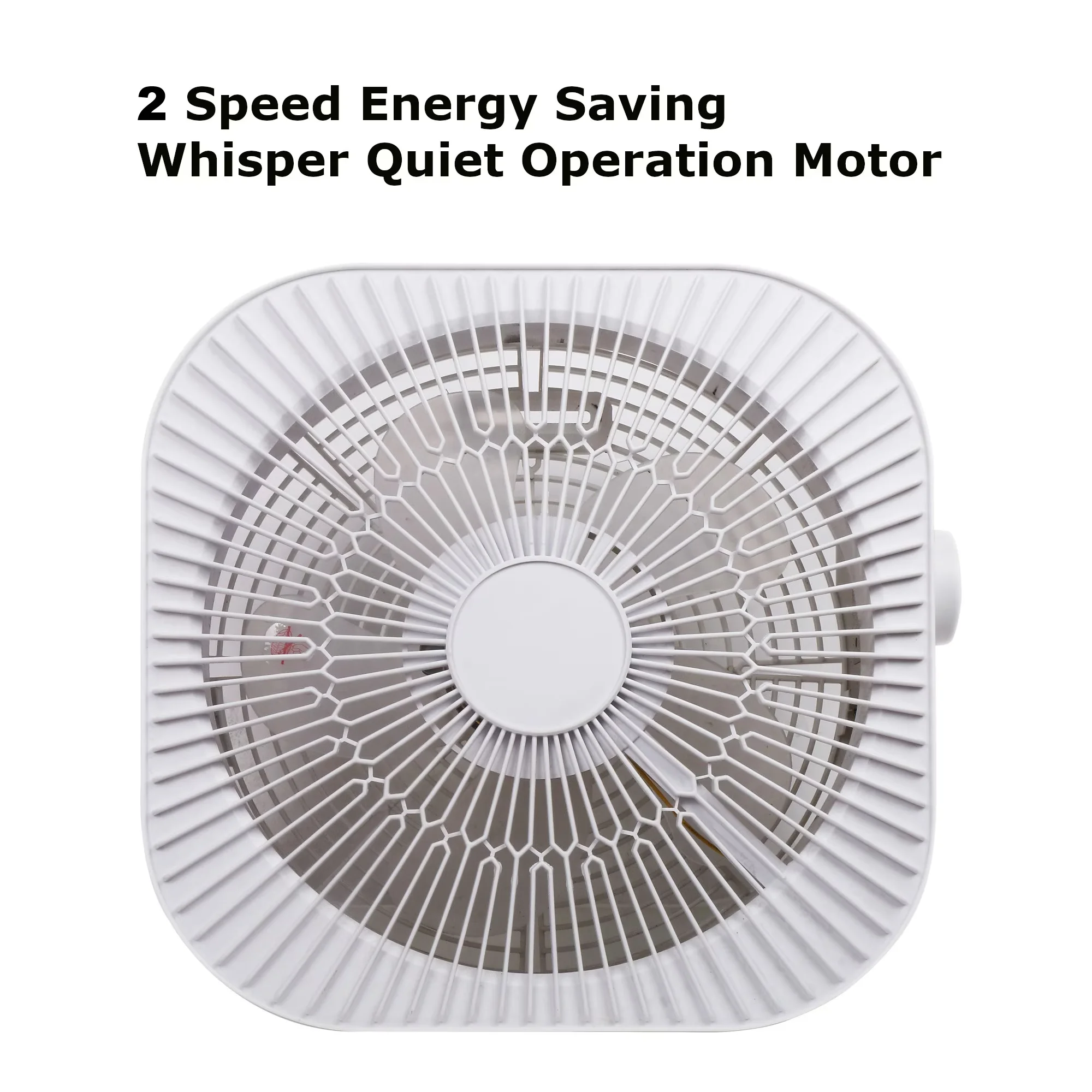 Premium Fans In Cooling with Adjustable Height, 6 ft. power cord for flexible placement - White Plastic Model 90CE47