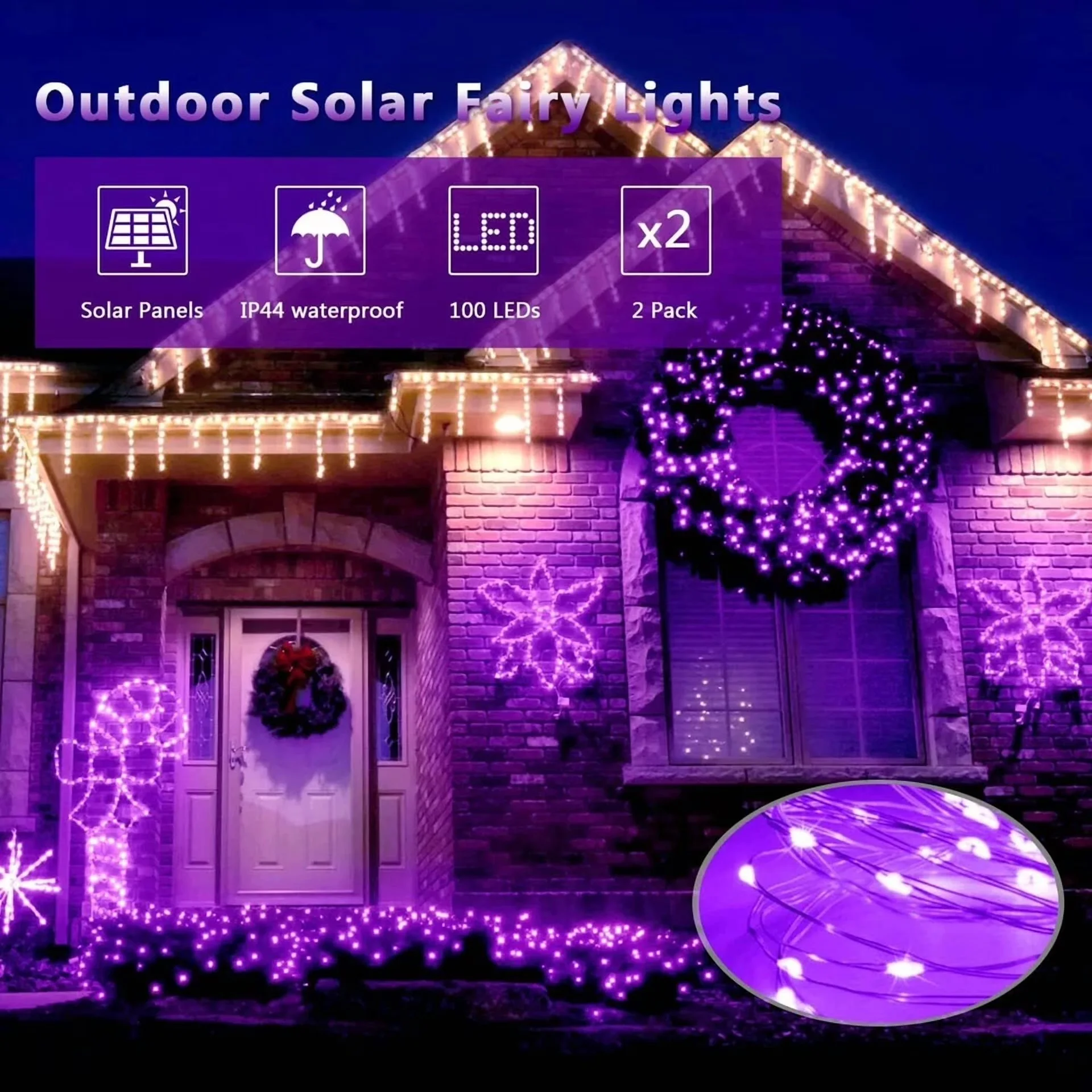 Durable Novelty Light with LED, Solar - Lights - Industrial Grade Model 9A9F6B