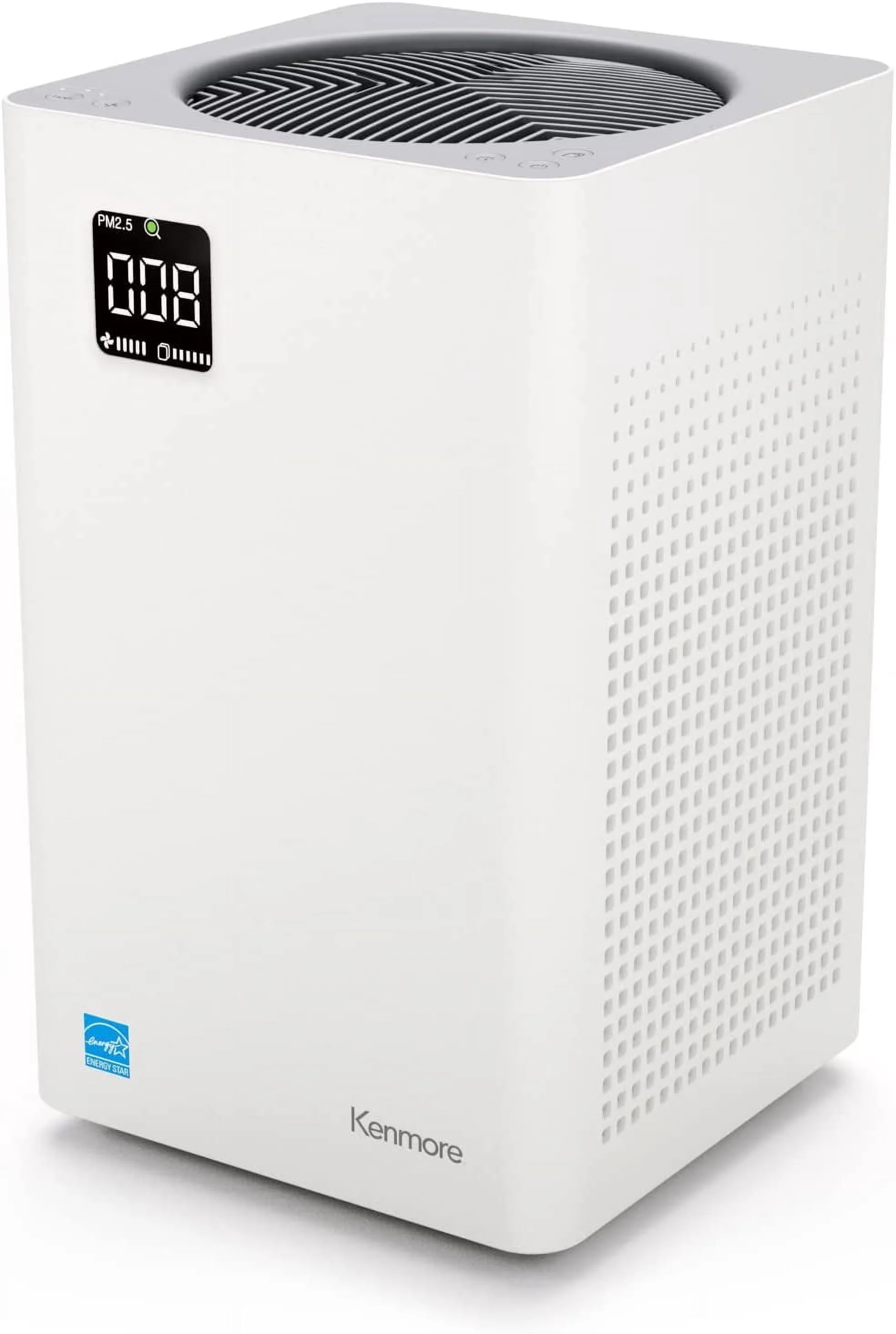 Air Purifier Premium with Filter Change Indicator, White, 1200 sq ft HEPA - White Model 48AB8C