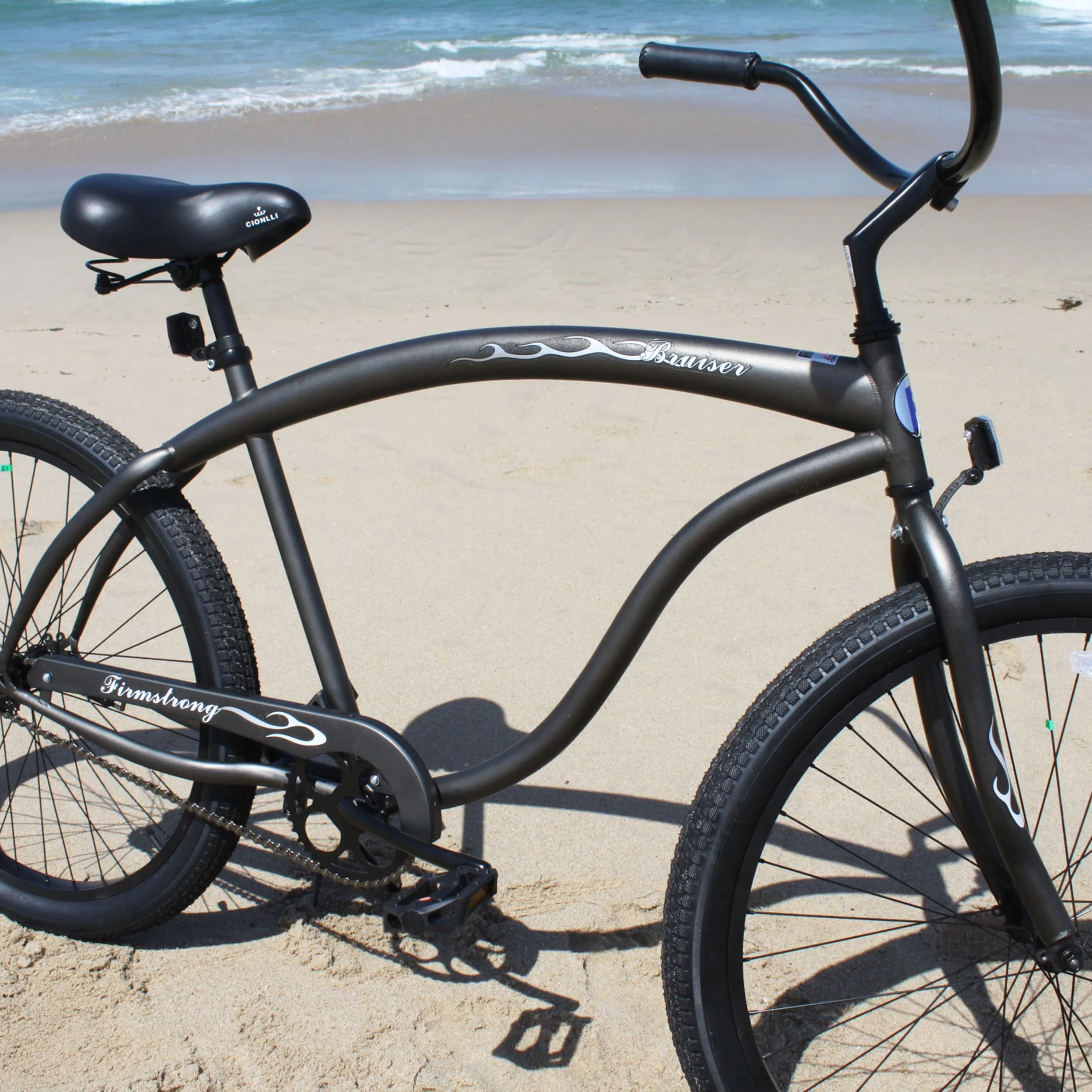 Professional Cruiser Bike with Lightweight, Bruiser, Men's - Gray - Commercial Quality Model 6F1915