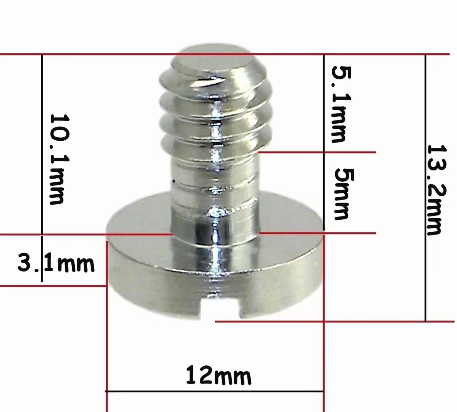 Reliable Fastener with Ten 1/4" Metal Screw - Reliable Performance Model 5E80F0
