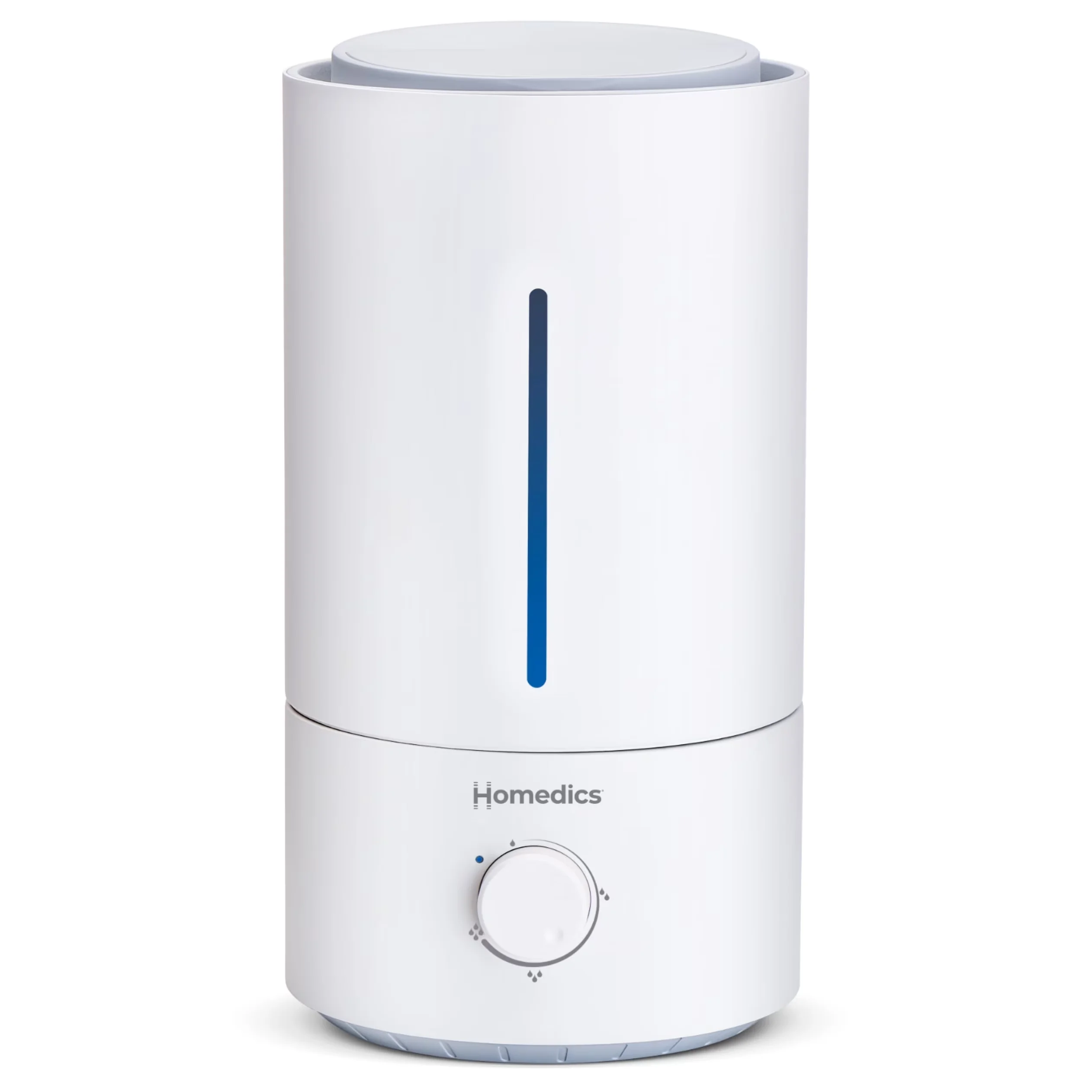Modern Humidifier with Automatic Shut-Off, Empty Tank Indicator - White Model 9E7351