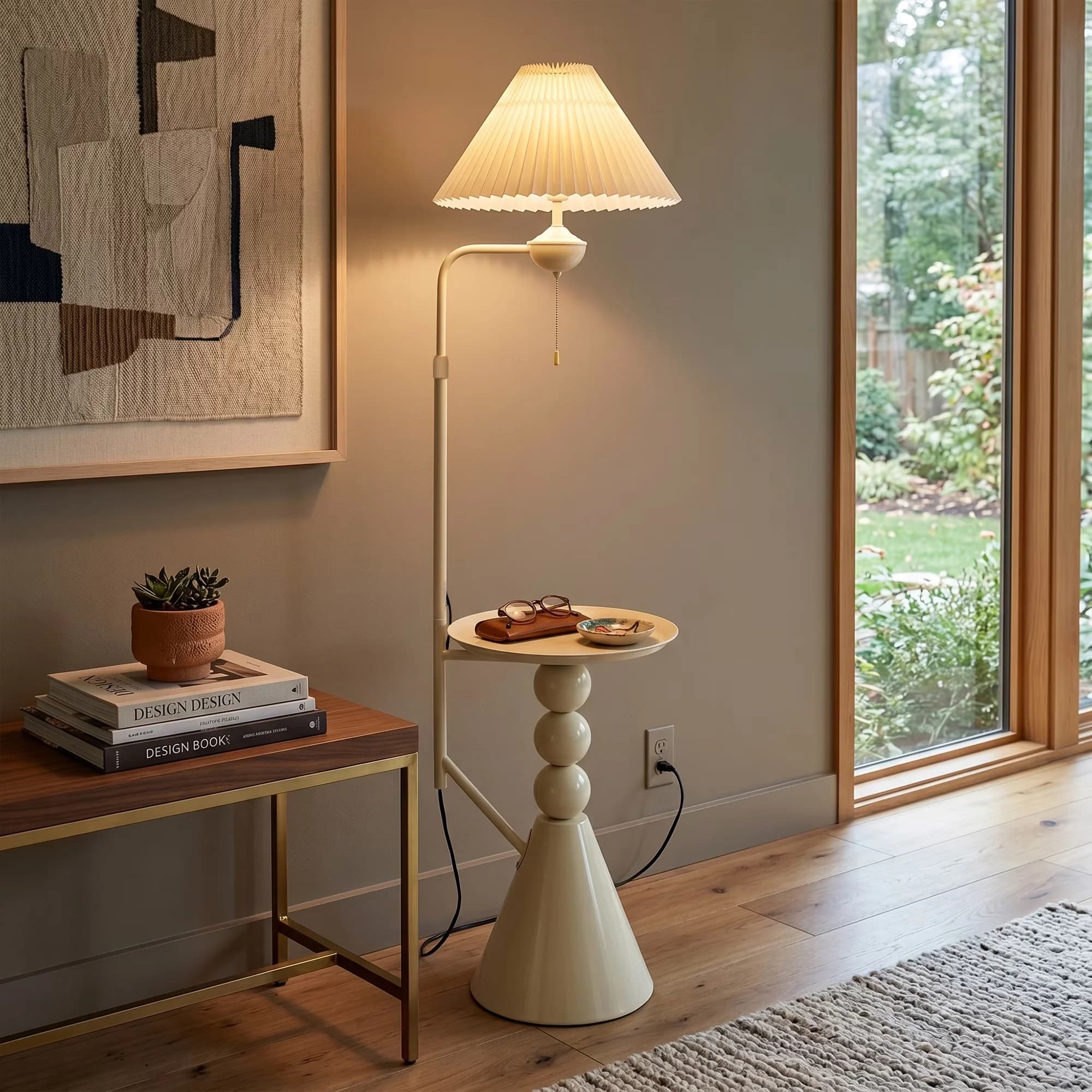 Durable Floor Lamp with Adjustable Head, Adjustable Height - Iron for Living Room, Bedroom Model 006051