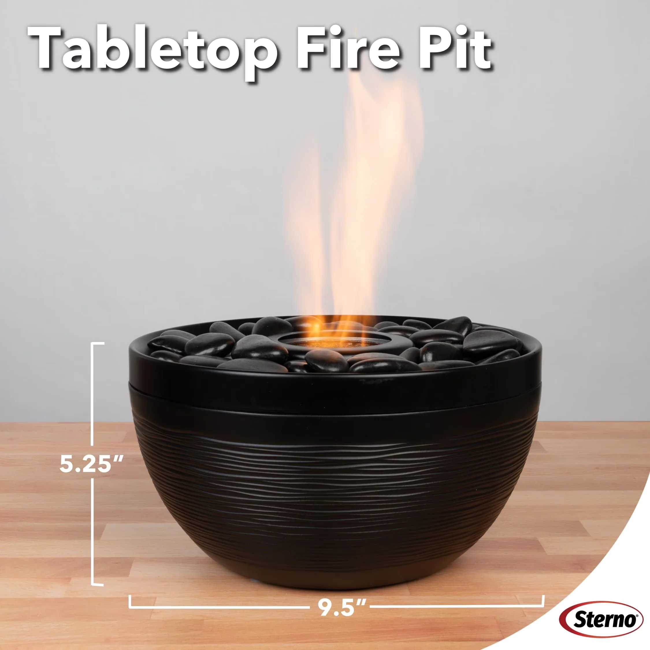 Reliable Outdoor Heating with Portable, Smokeless - Onyx Polyresin for Indoor, Outdoor Model C24C93